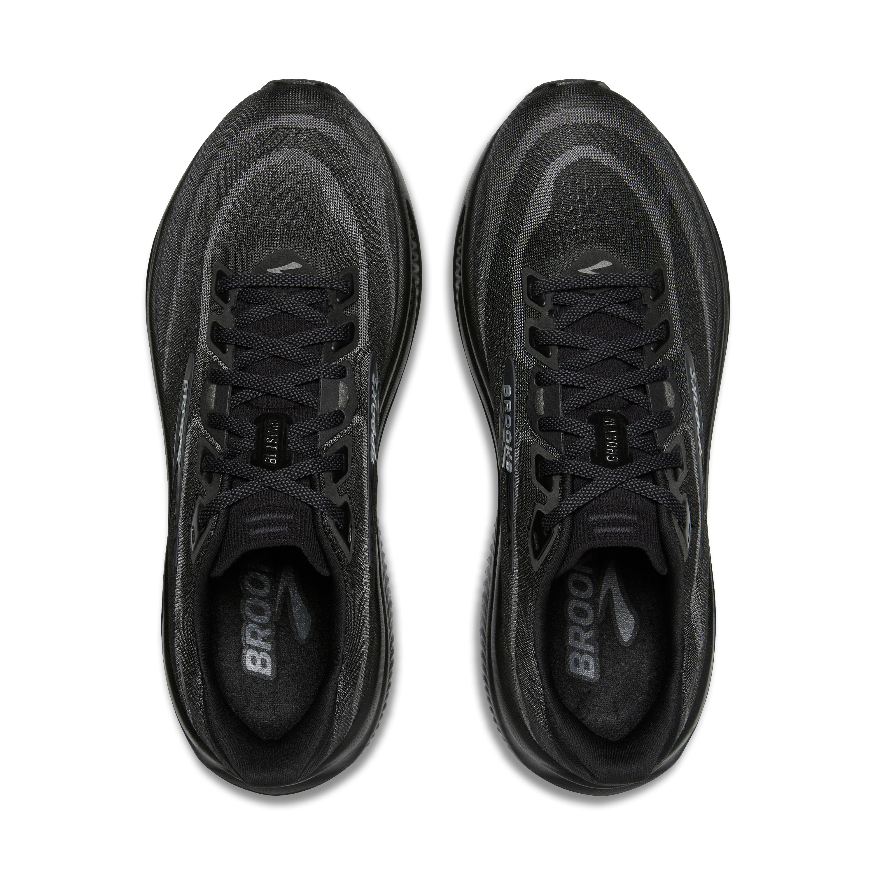 Brooks Ghost 18 Womens Running Shoe - Black/Black/Ebony