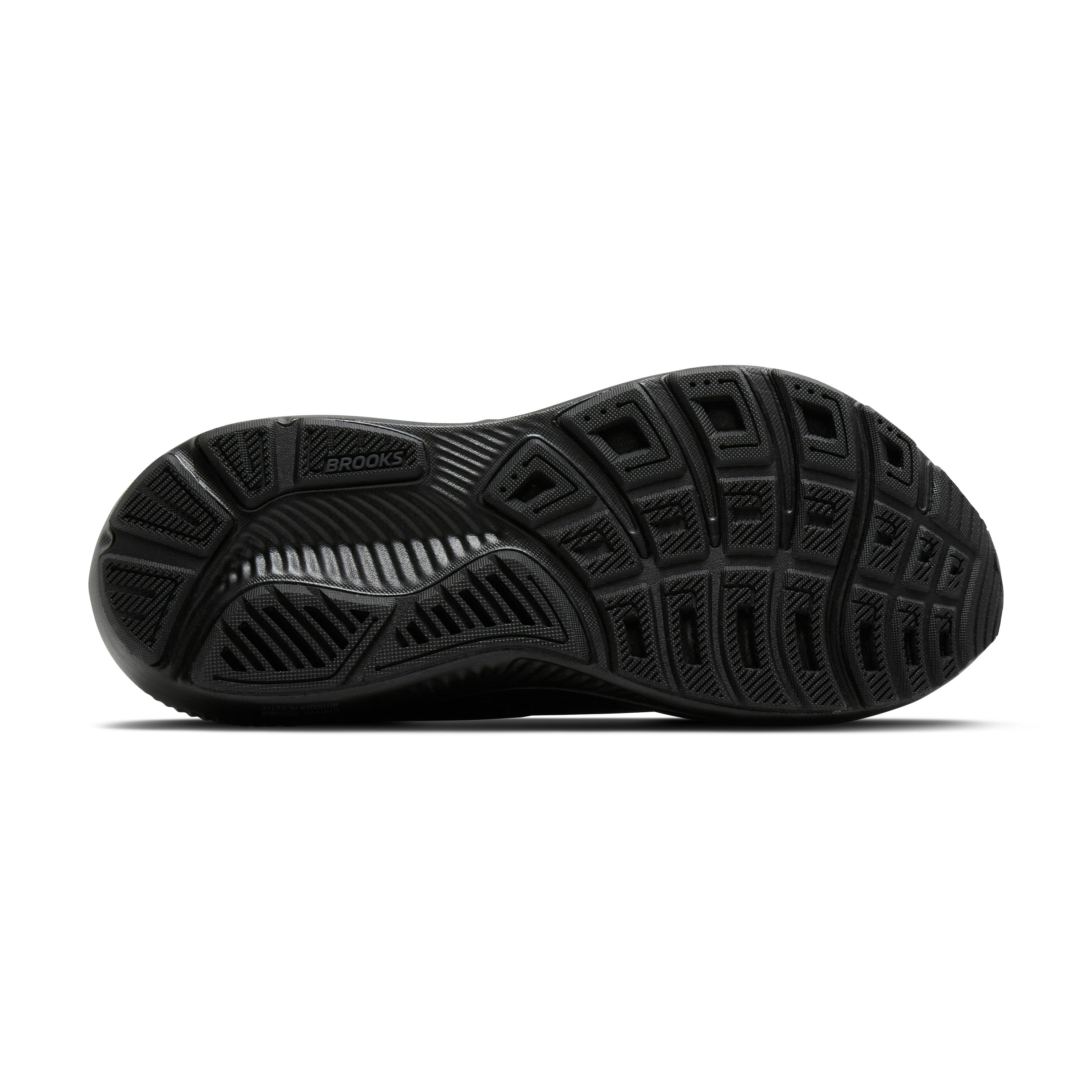Brooks Ghost 18 Womens Running Shoe - Black/Black/Ebony