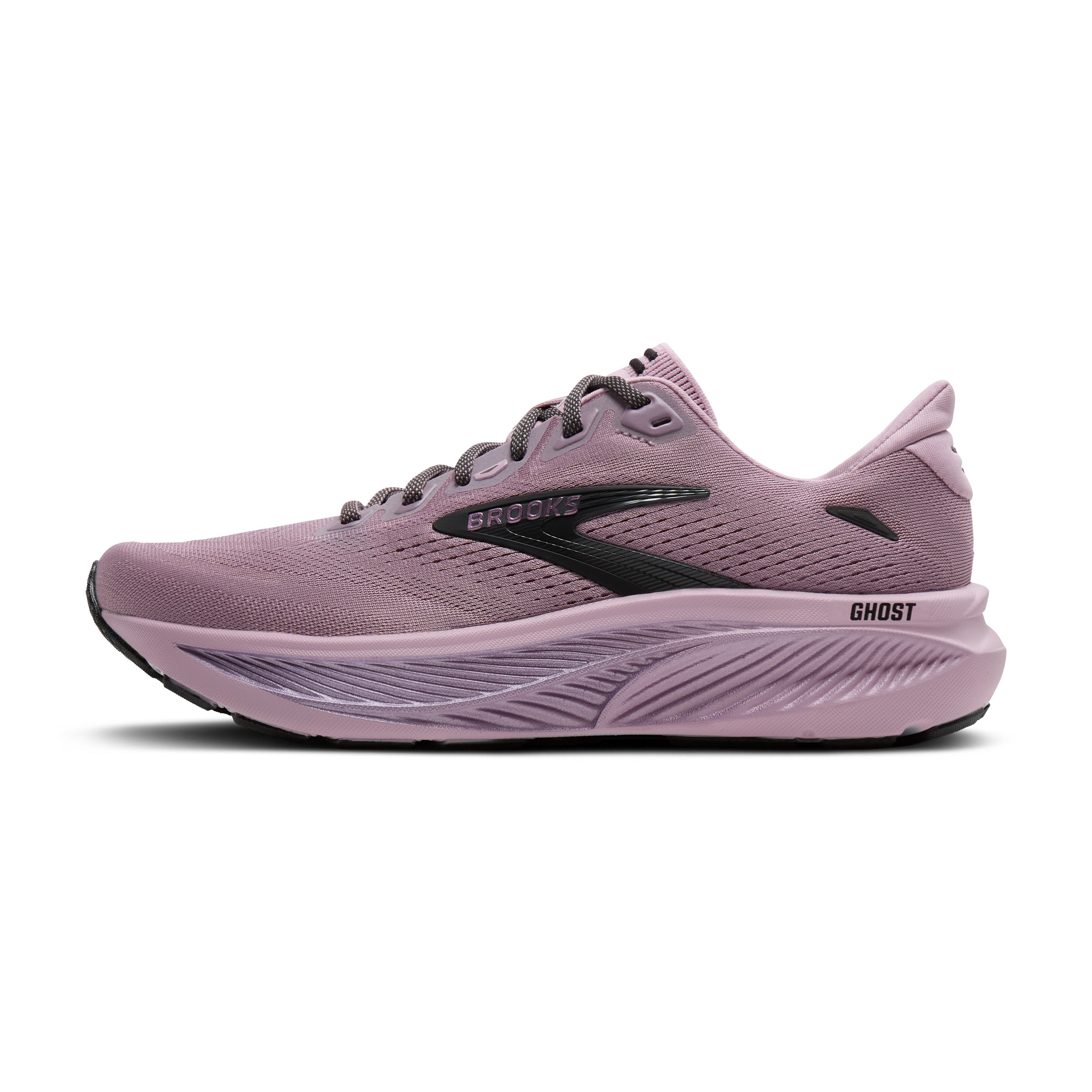 Brooks Ghost 18 Womens Running Shoe - Elderberry/Black