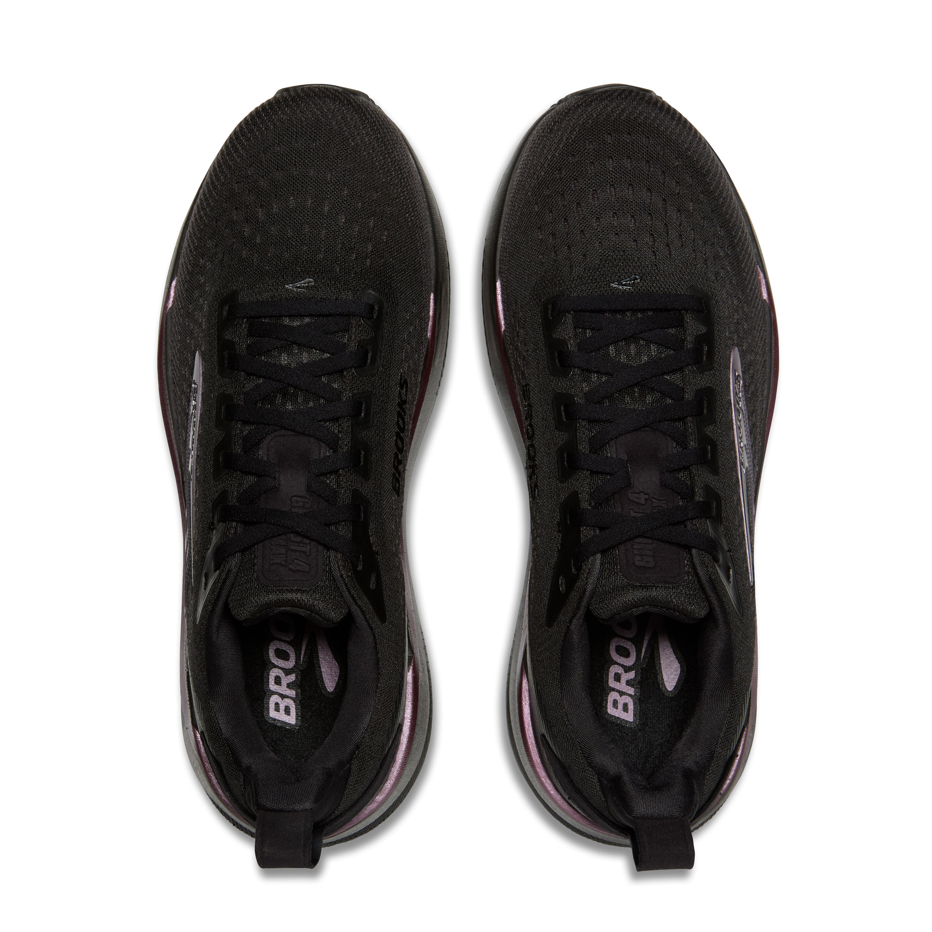 Brooks Ghost Max 4 Womens Running Shoes - Black/Black/Rose Gold