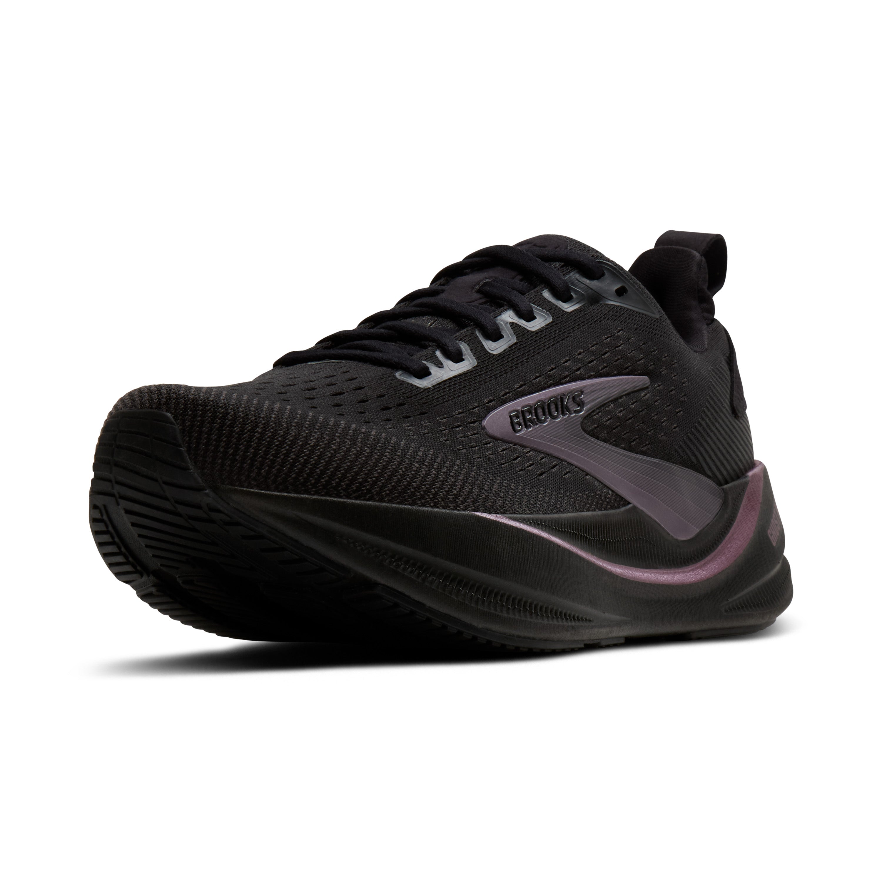 Brooks Ghost Max 4 Womens Running Shoes - Black/Black/Rose Gold