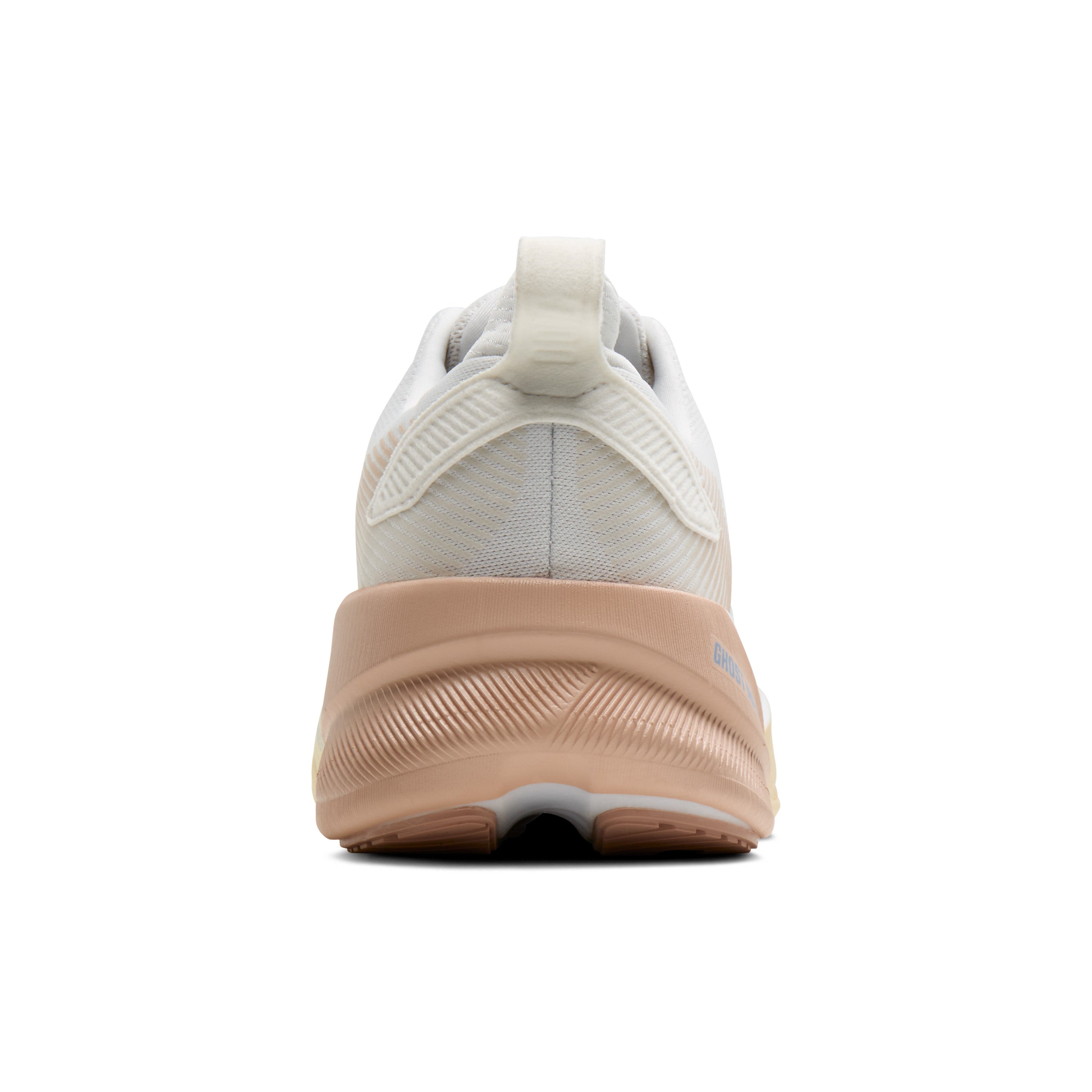 Brooks Ghost Max 4 Womens Running Shoes - White/Rose/Rutabaga