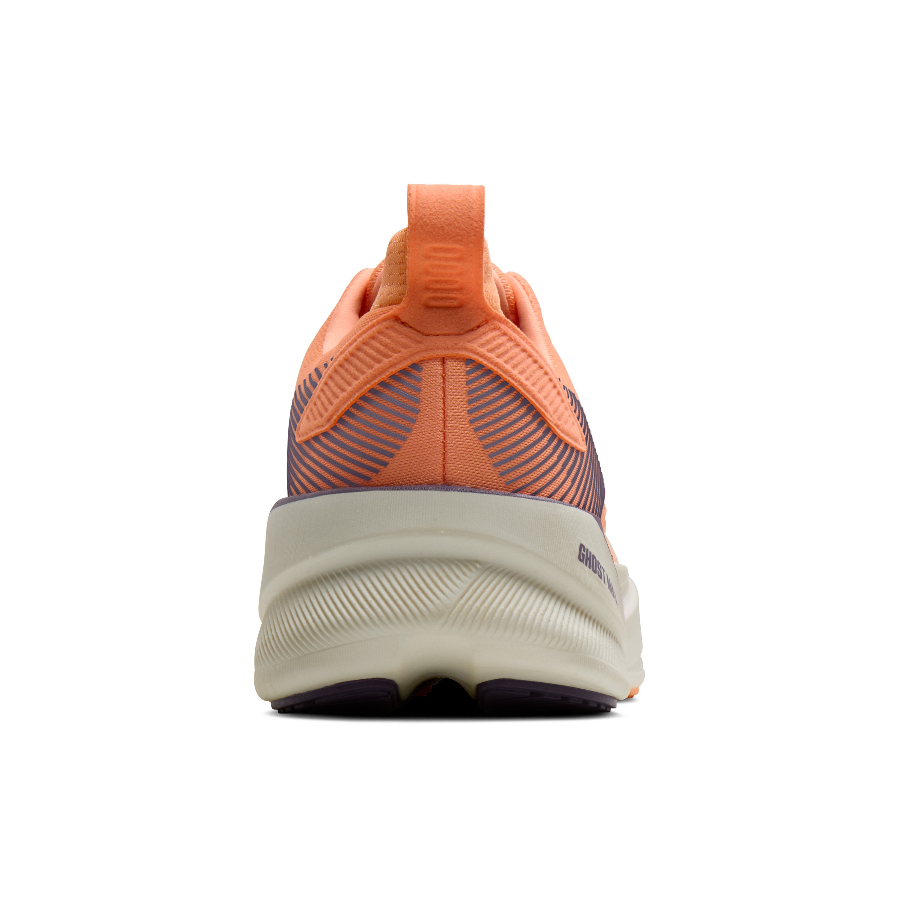 Brooks Ghost Max 4 Womens Running Shoes - Cyber Peach/Grape/Bluewash