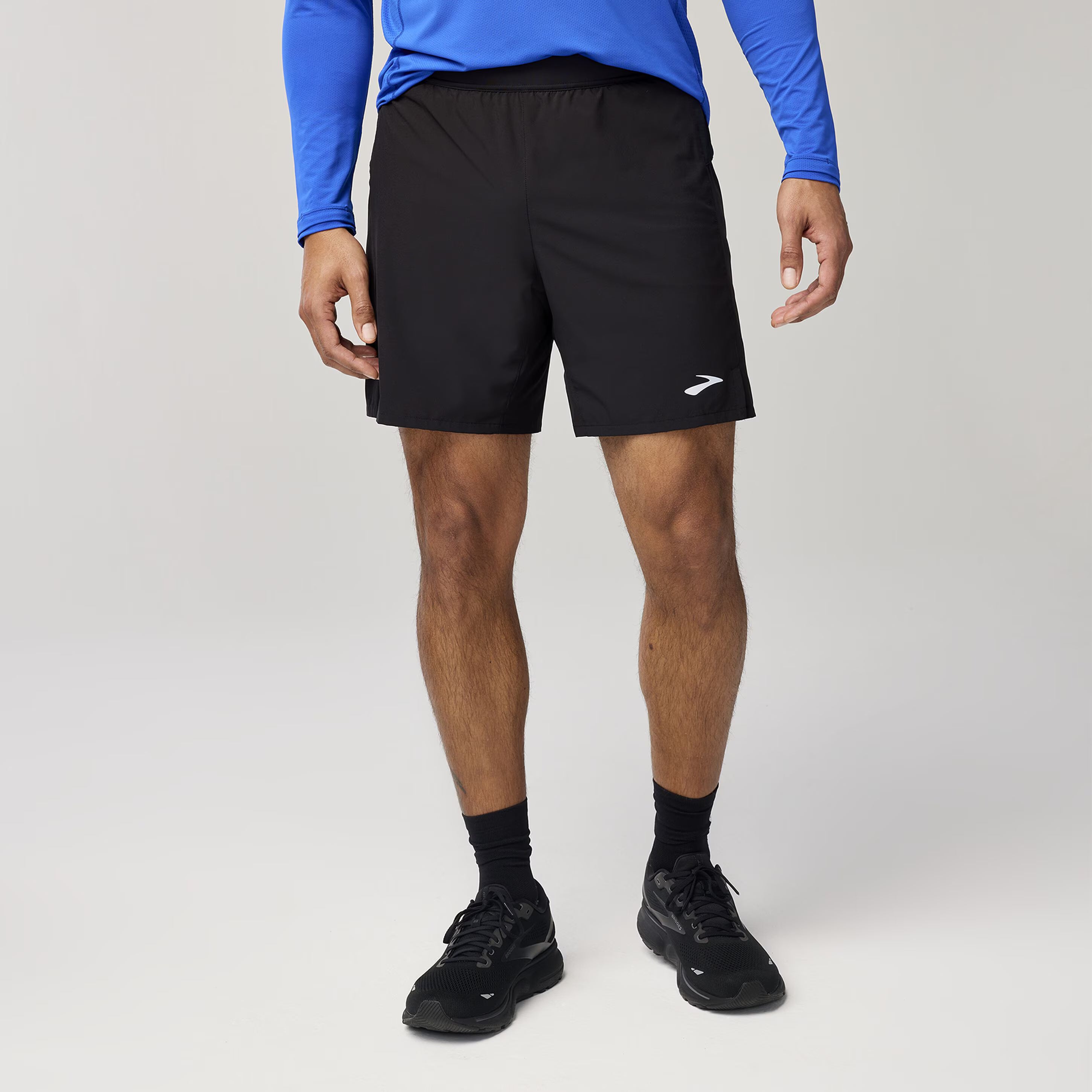 Brooks Journey 7" 2-in-1 Short - Black