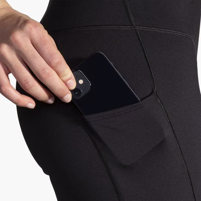 Brooks Spark 8" Short Tight - Black