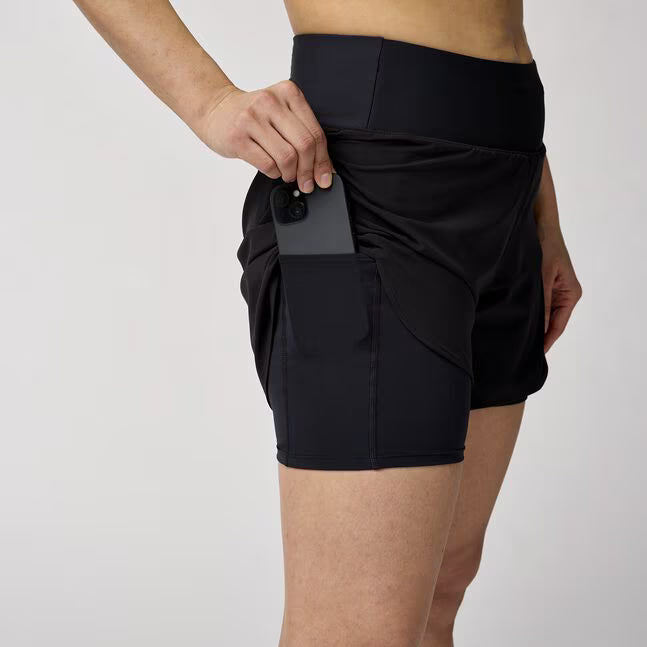 Brooks Chaser 5" 2-in-1 Short 2.0 - Black