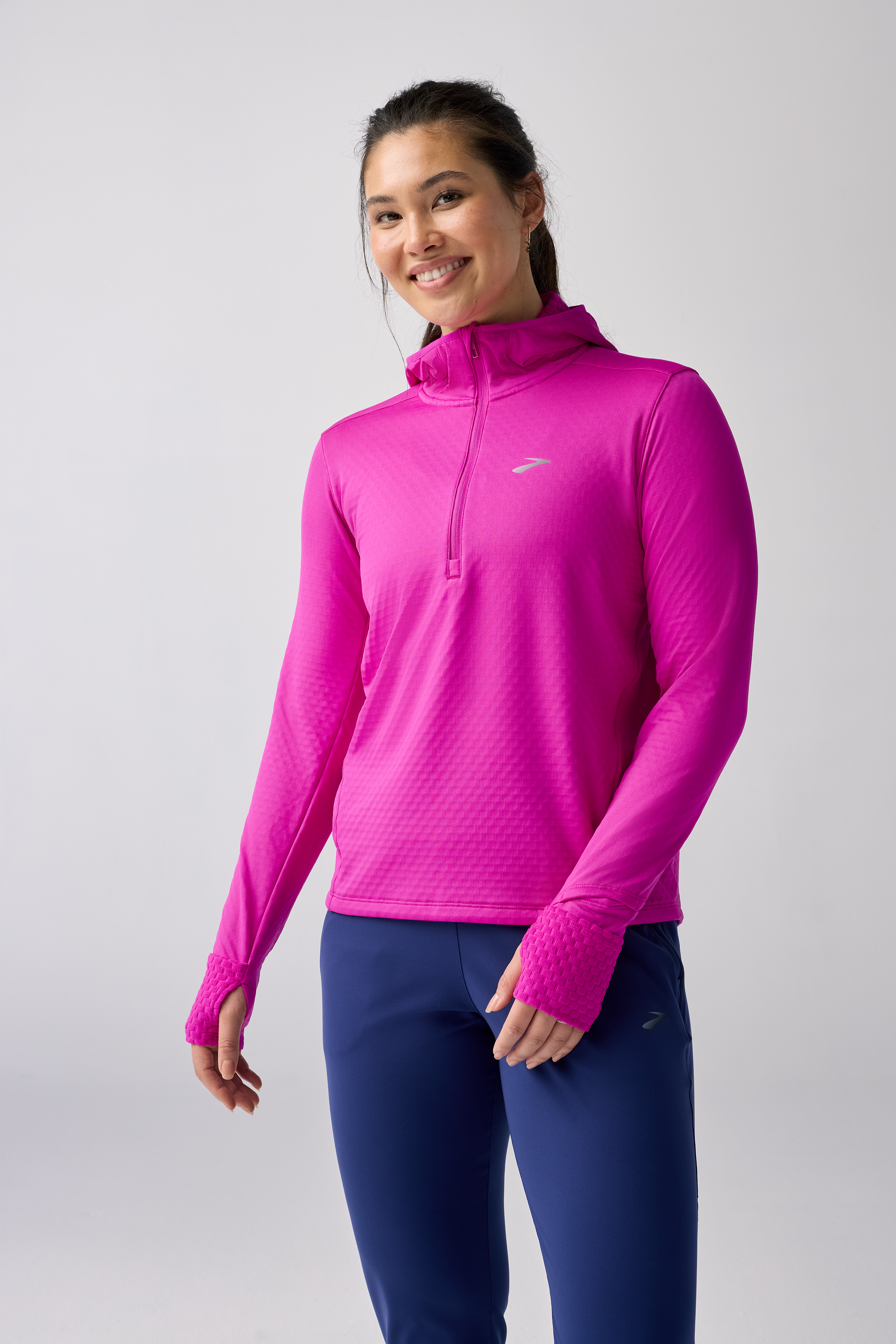 Brooks Notch Thermal Hoodie 3.0 - Pink
