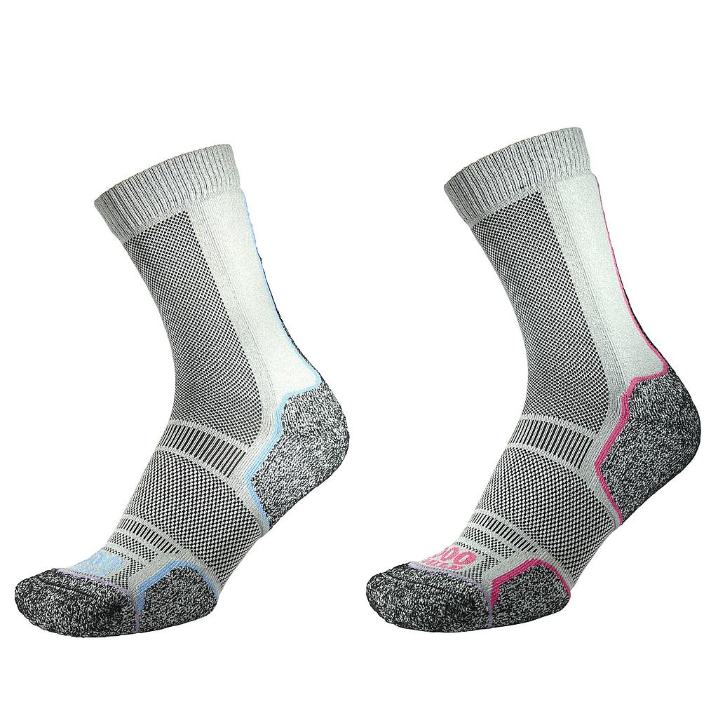 1000 Mile Trek Socks Ladies (Twin Pack)