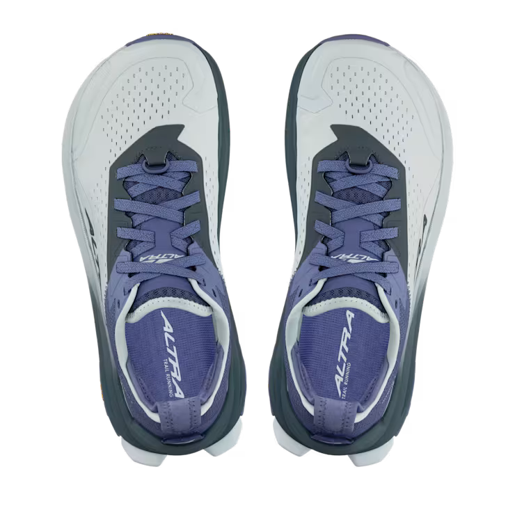 Altra Olympus 6 Womens Trail Running Shoes - Grey / Blue