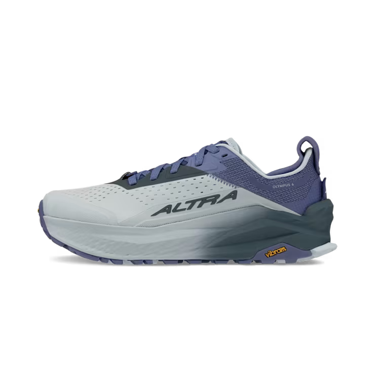 Altra Olympus 6 Womens Trail Running Shoes - Grey / Blue
