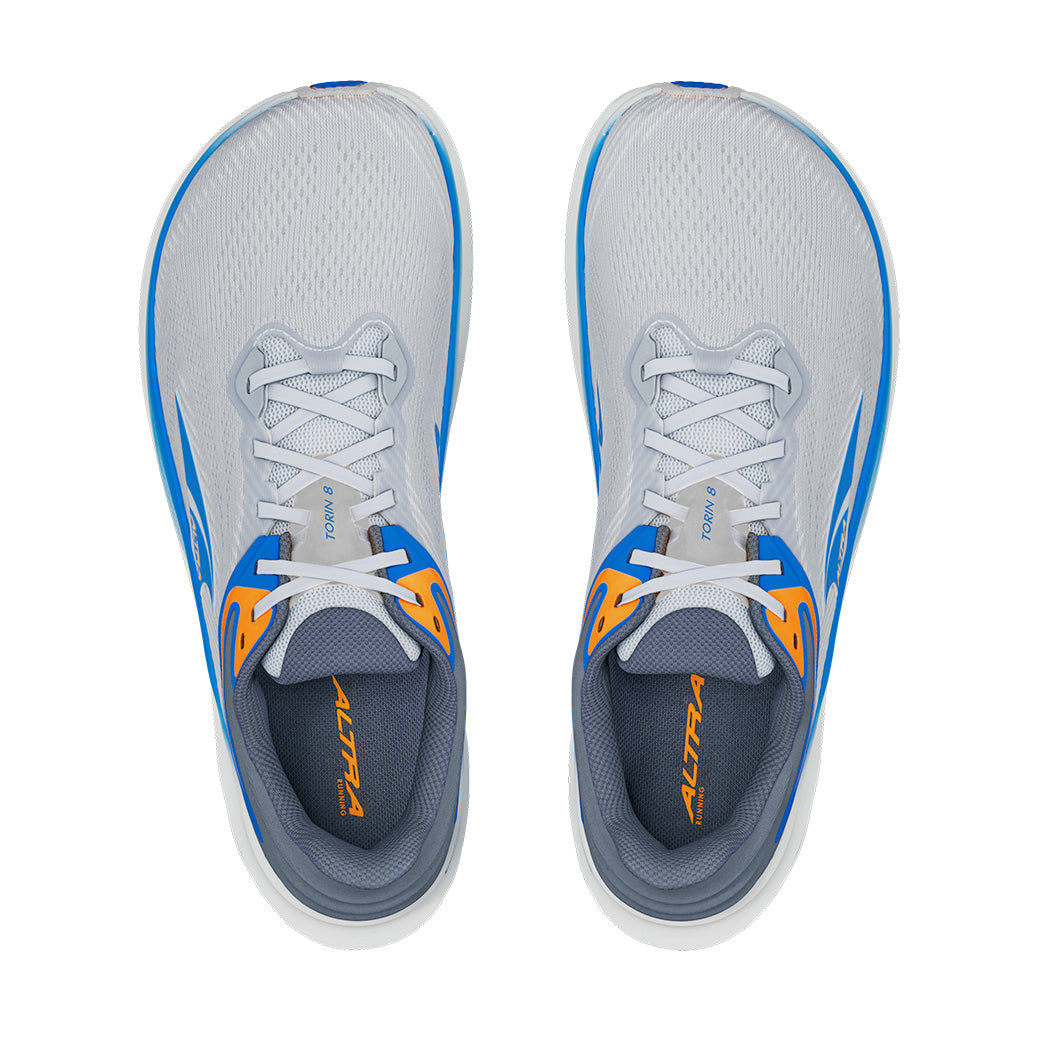 Altra Torin 8 Mens Running Shoe - Dark Gray/Blue