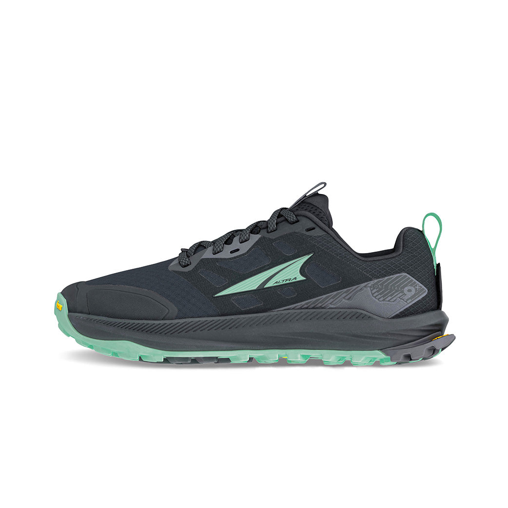 Altra Lone Peak 9 + Women's Running Shoes - Black/Teal