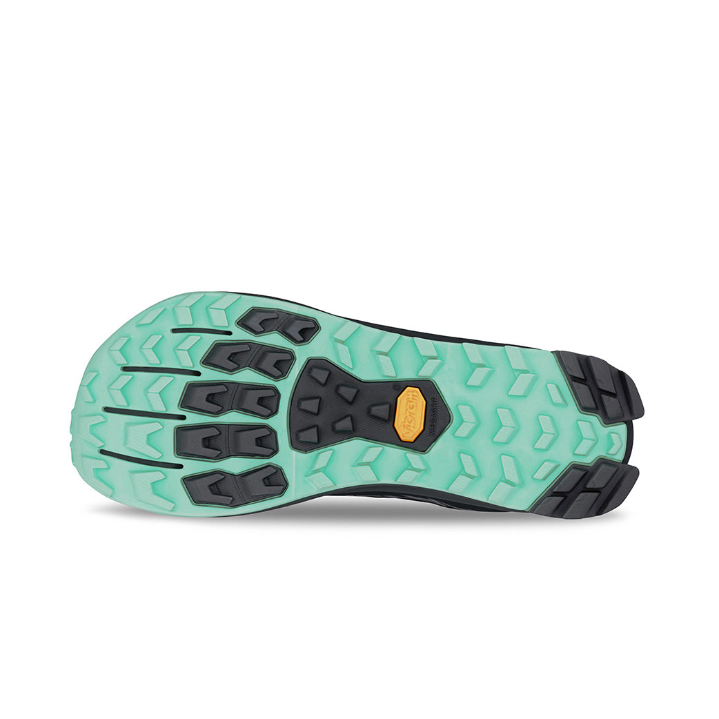 Altra Lone Peak 9 + Women's Running Shoes - Black/Teal