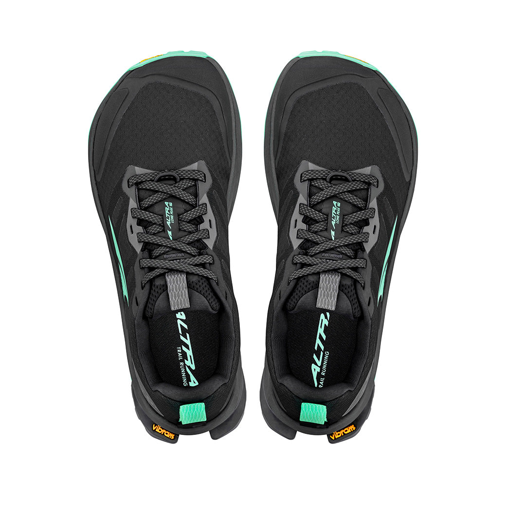 Altra Lone Peak 9 + Women's Running Shoes - Black/Teal