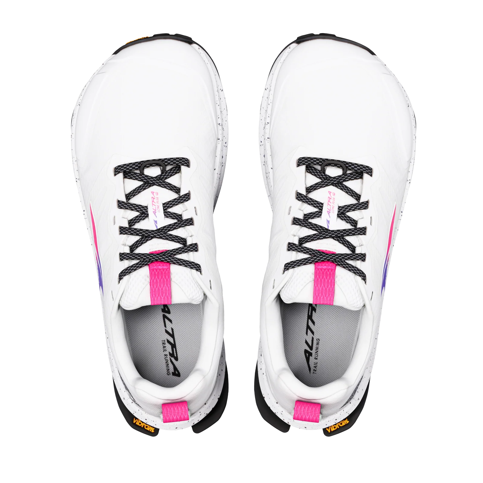 Altra Lone Peak 9 + Women's Running Shoes - Vaporous Grey/ Knockout Pink