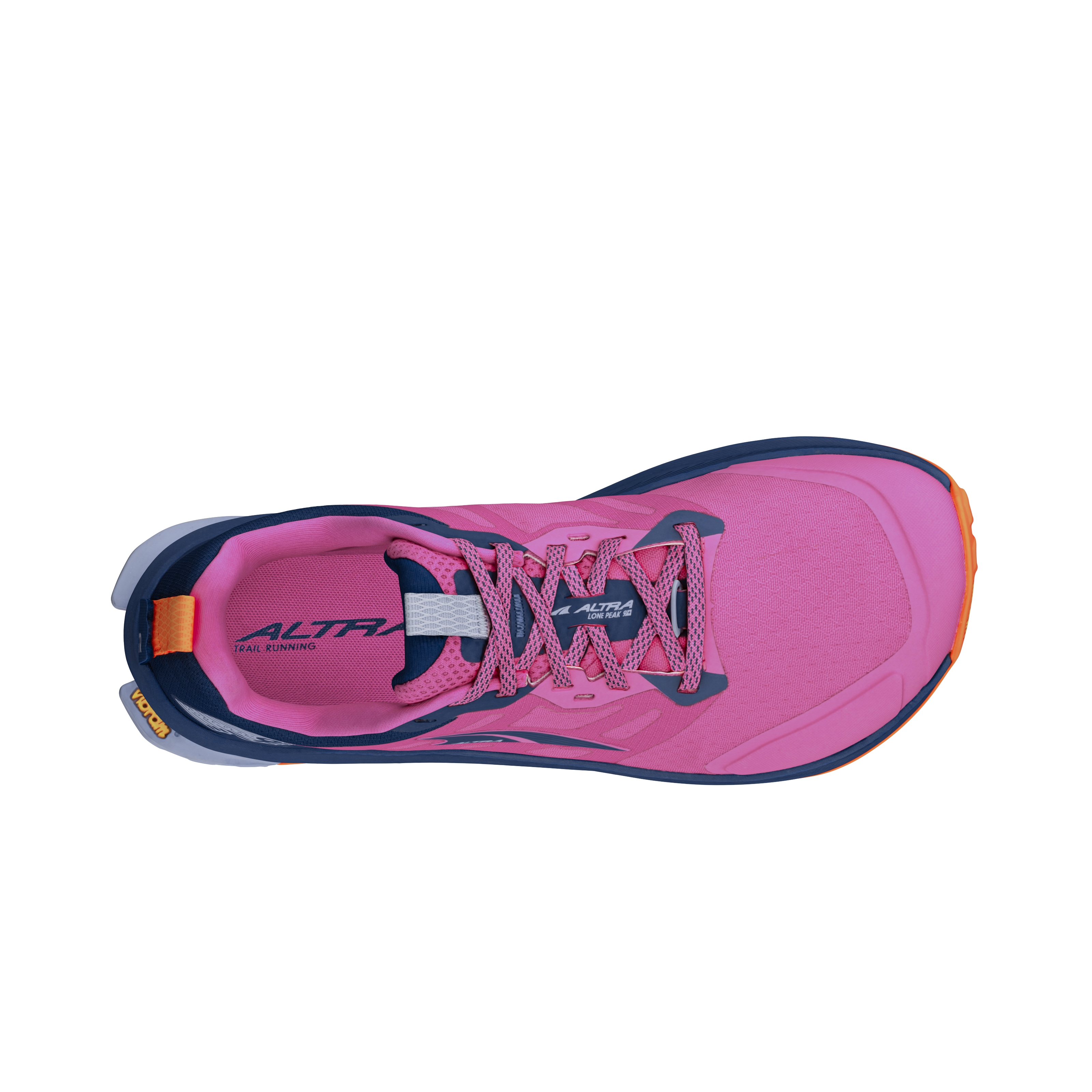 Altra Lone Peak 9 + Women's Running Shoes - Purple/Orange