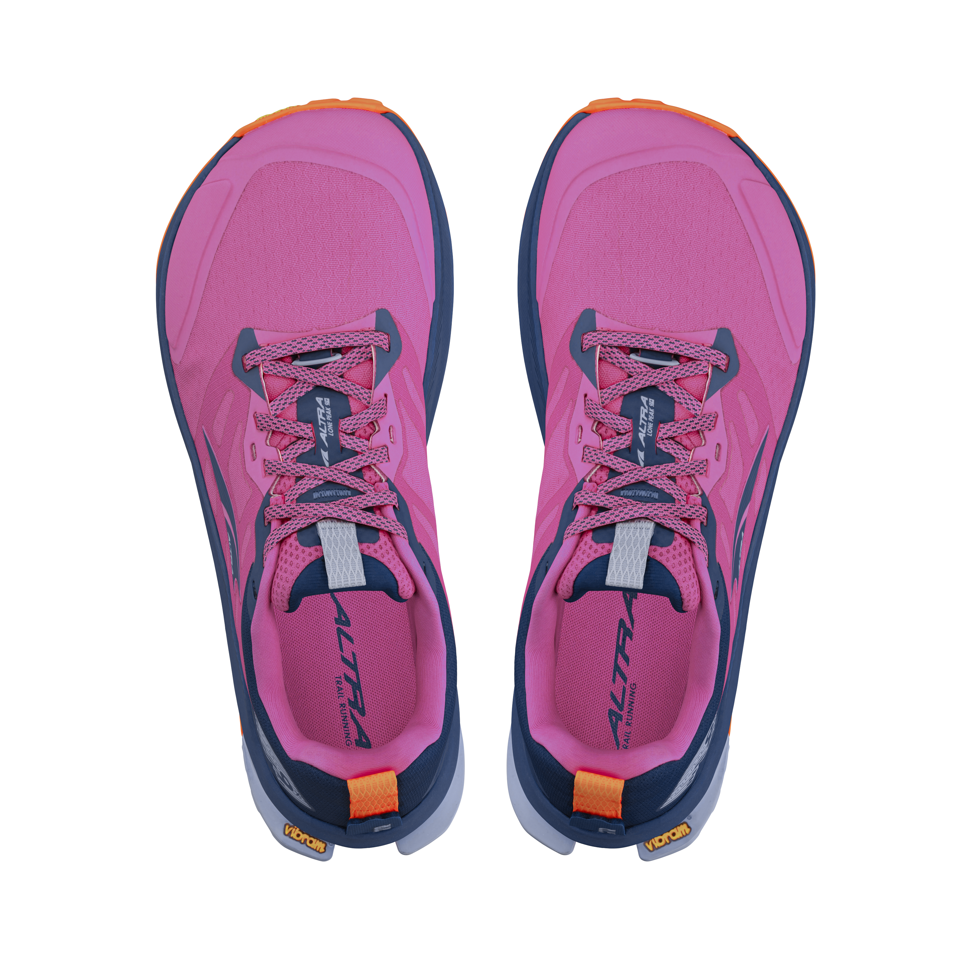 Altra Lone Peak 9 + Women's Running Shoes - Purple/Orange