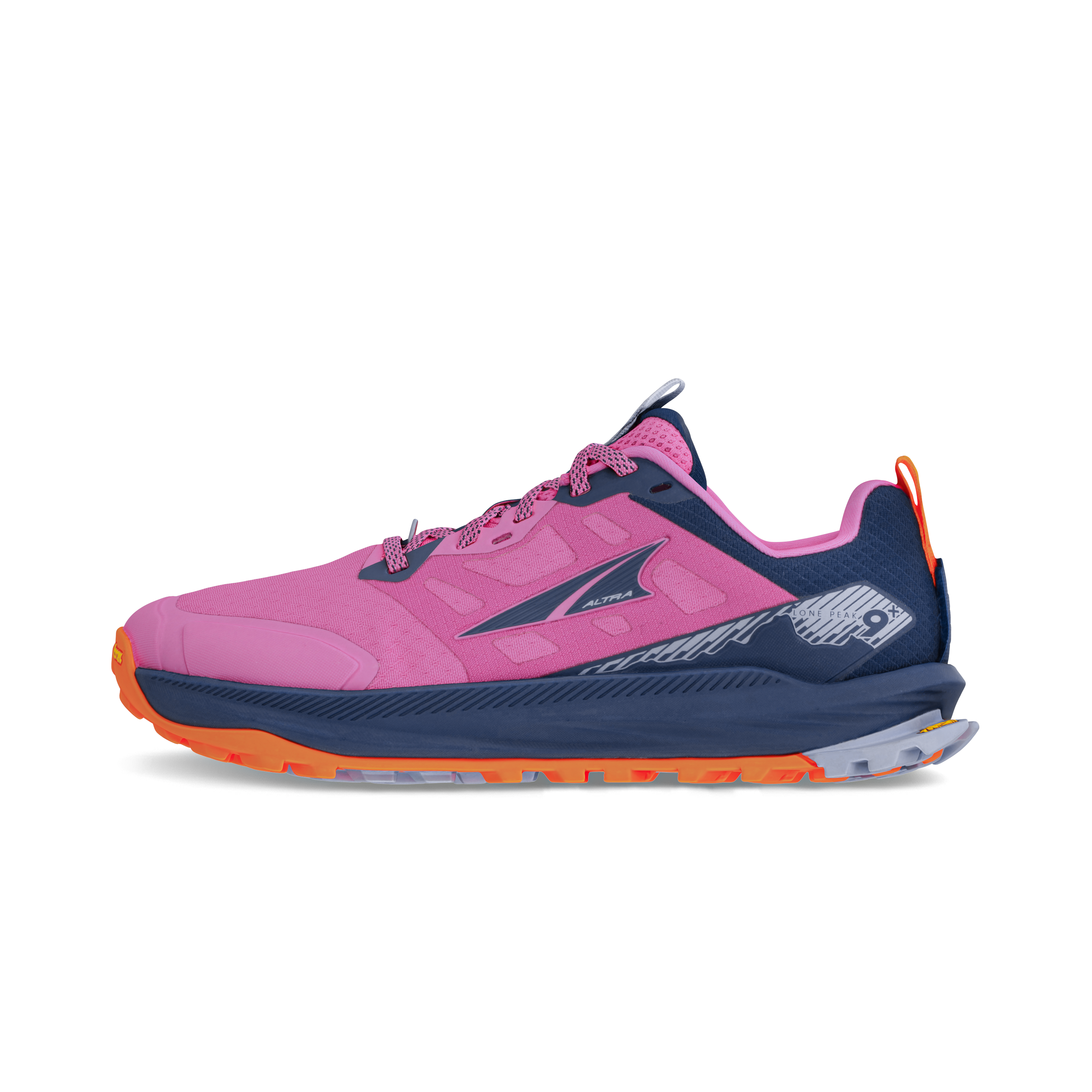 Altra Lone Peak 9 + Women's Running Shoes - Purple/Orange