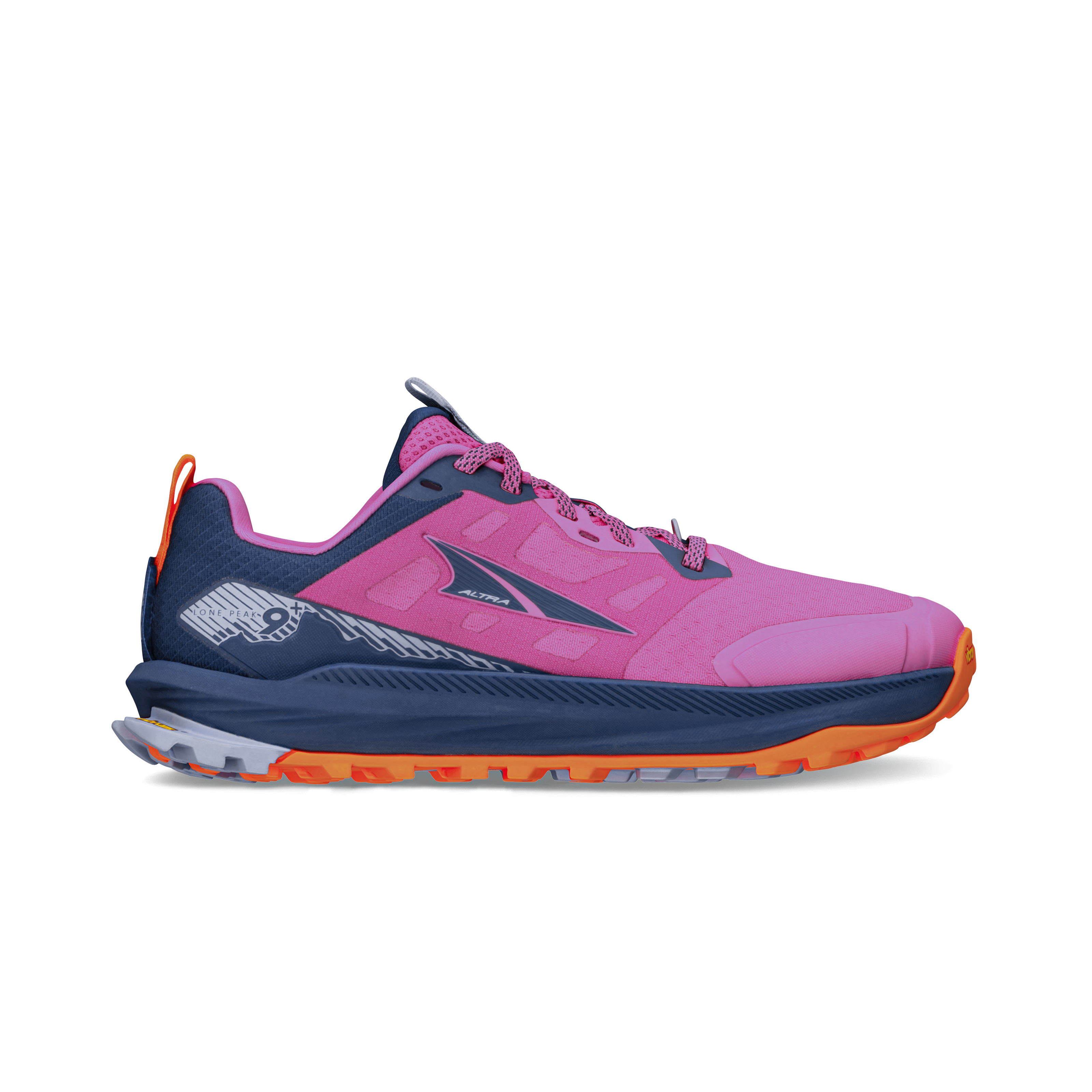Altra Lone Peak 9 + Women's Running Shoes - Purple/Orange