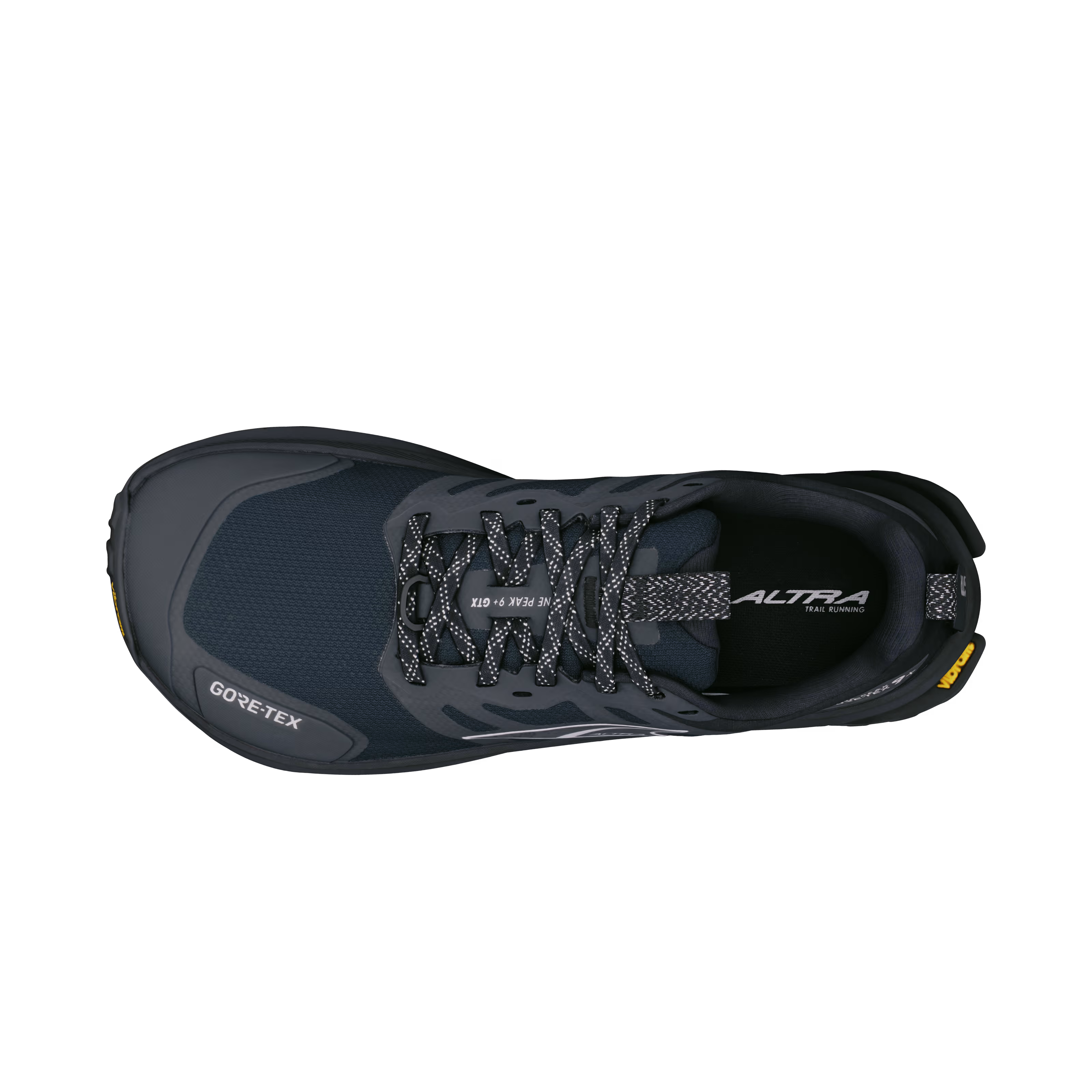 Altra Lone Peak 9+ GTX Womens Running Shoe - Black/Black