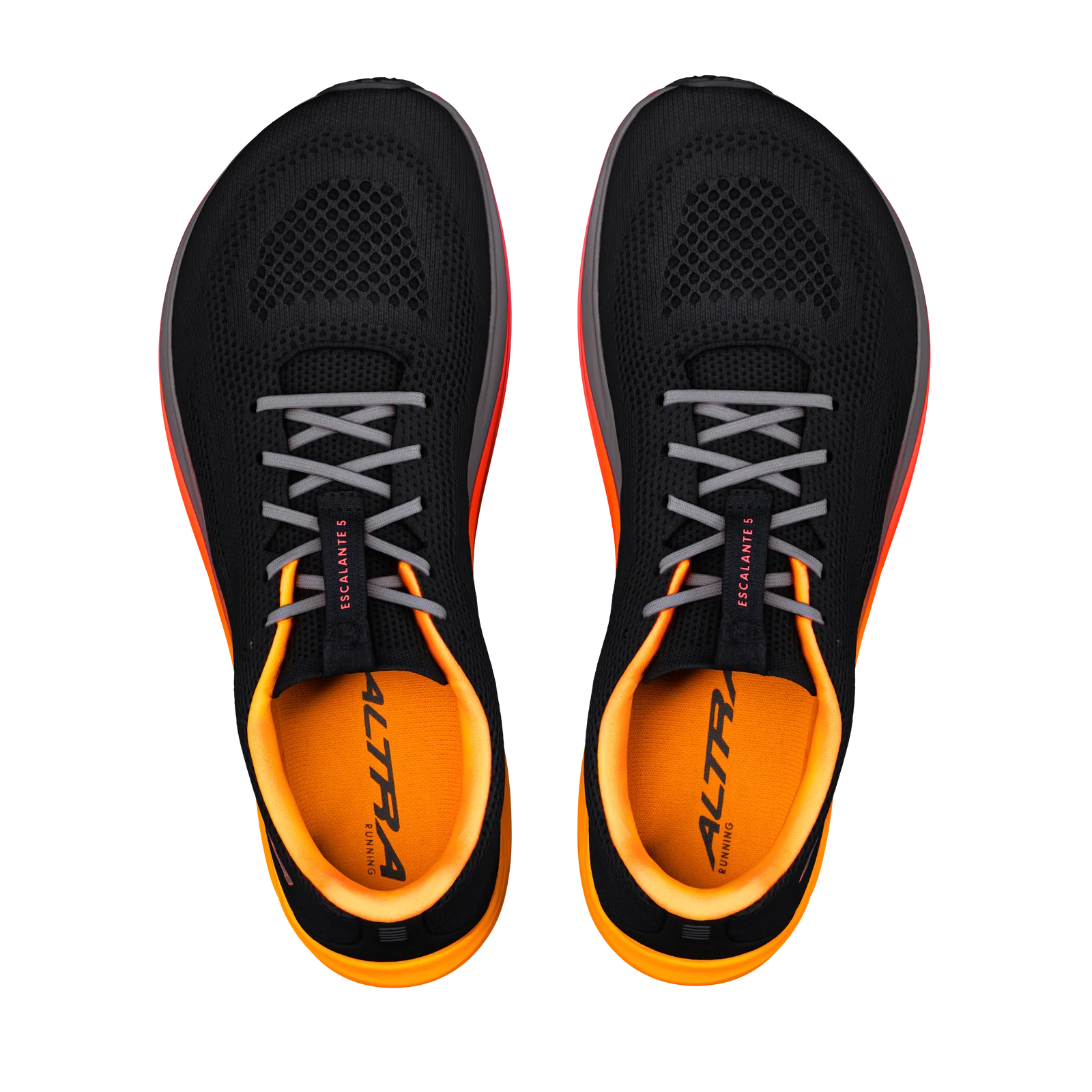 Altra Escalante 5 Mens Running Shoes - Black/Fiery Coral/Orange