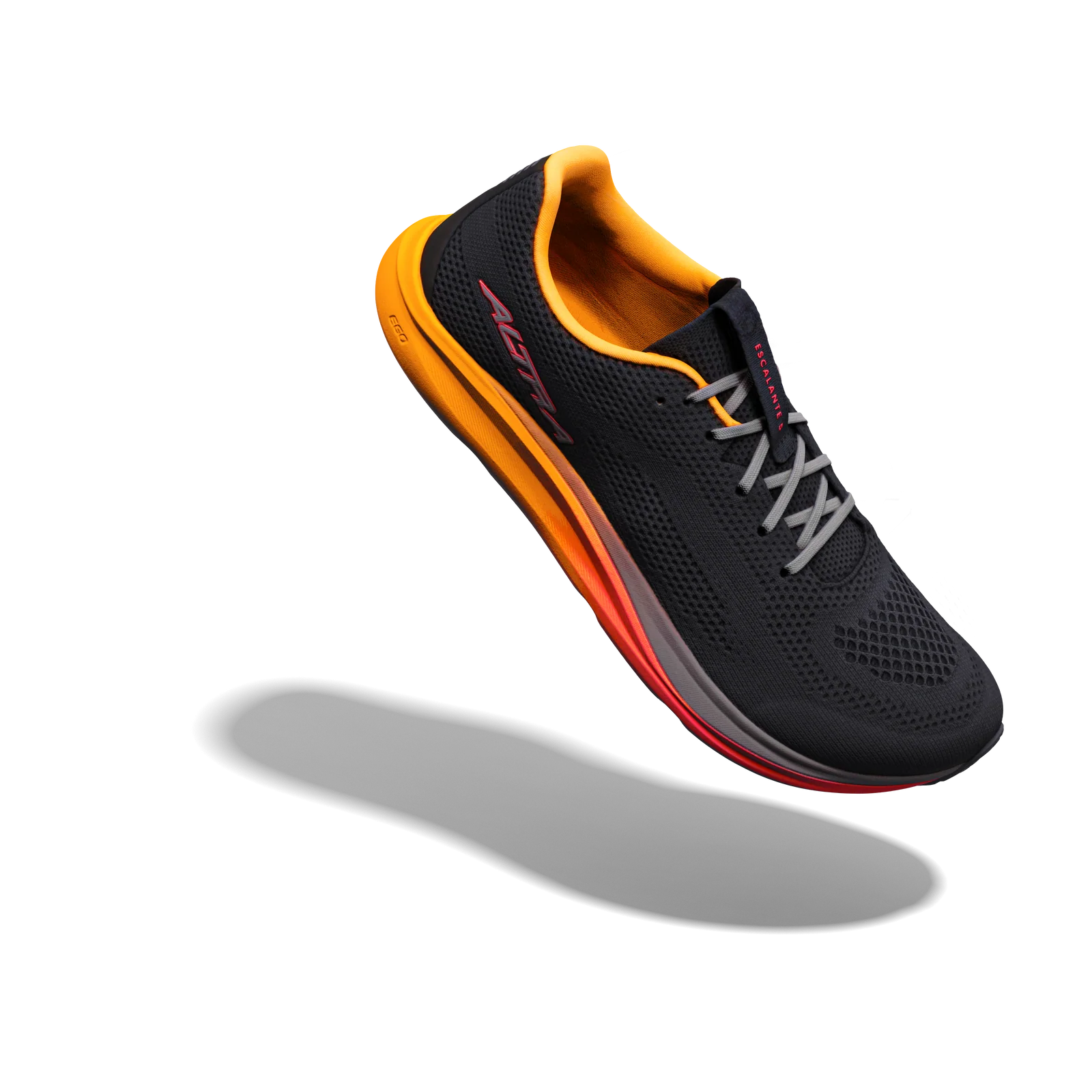Altra Escalante 5 Mens Running Shoes - Black/Fiery Coral/Orange