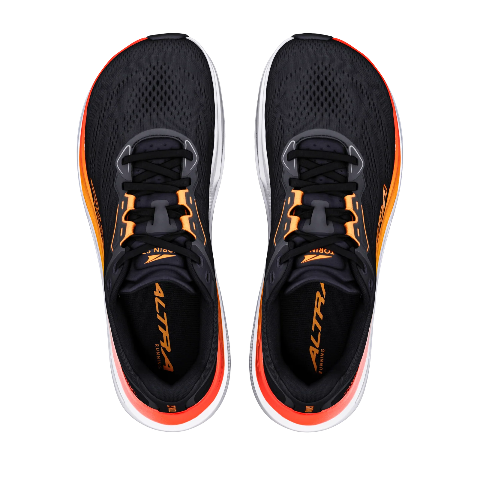 Altra Torin ST Mens Running Shoes - Black/Orange Pop/Coral