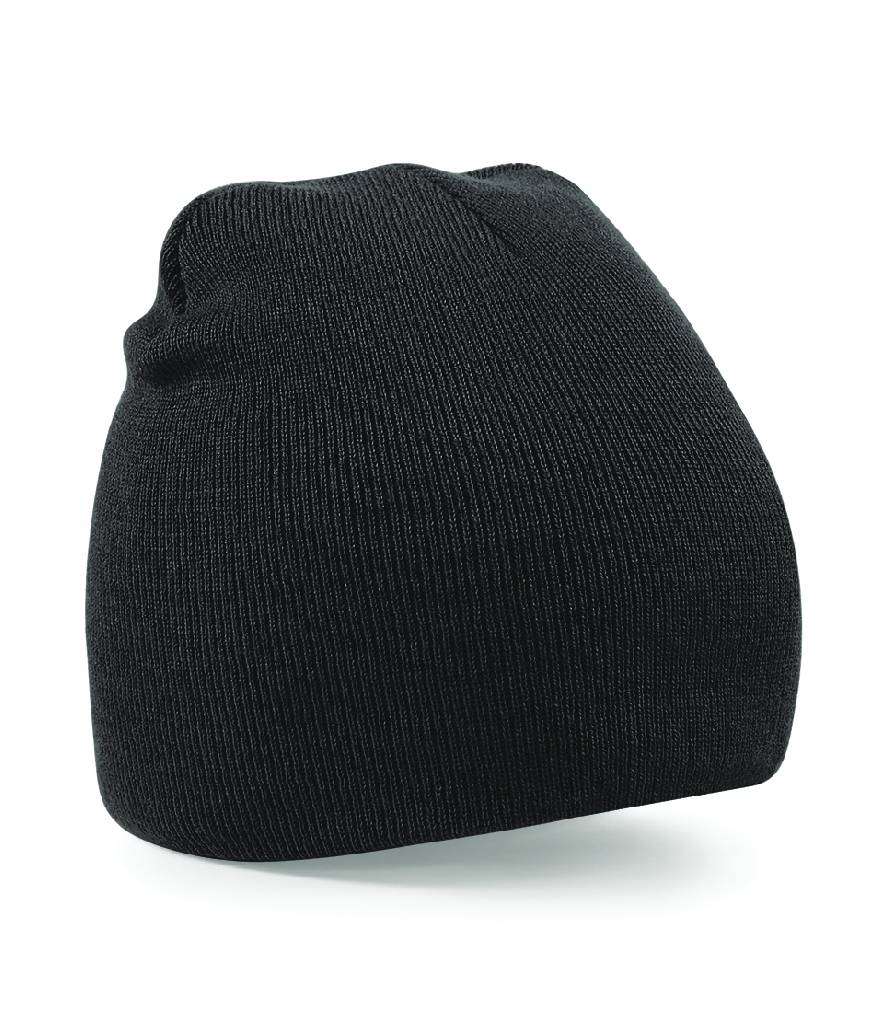 Beechfield Black Beanie