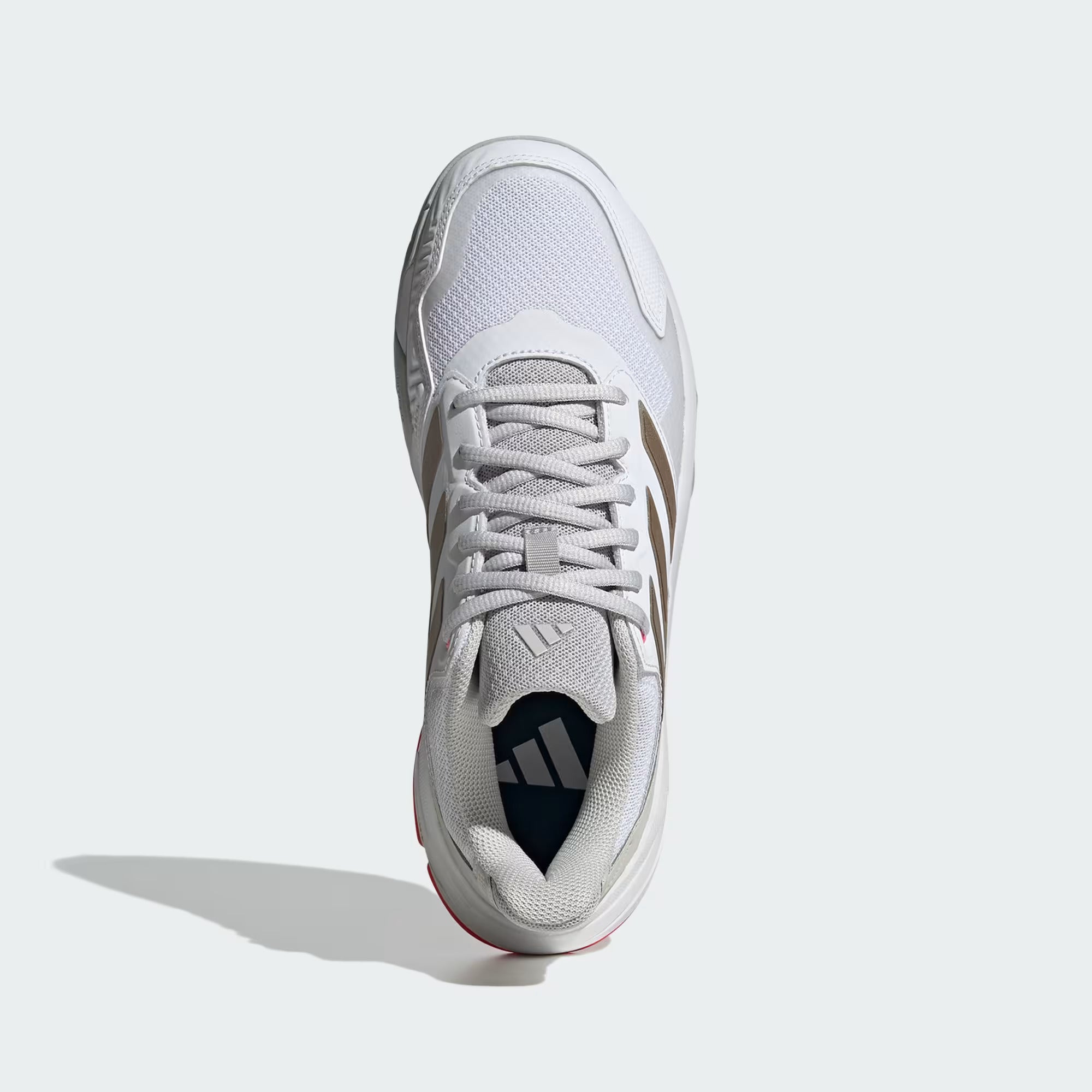 Adidas CourtJam Control 3 Womens Tennis Shoes - White/Pink