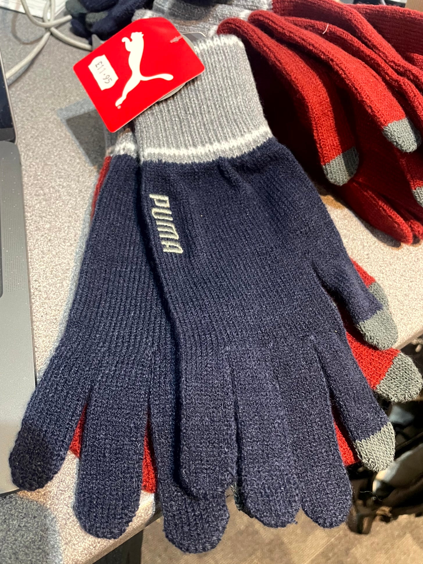 Puma Knit Gloves(Pair)