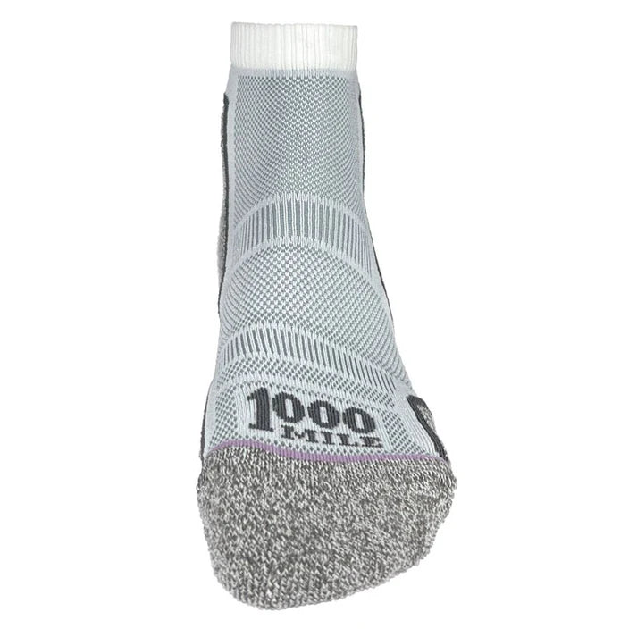 1000 Mile Run Anklet Sock Mens (Twin Pack)
