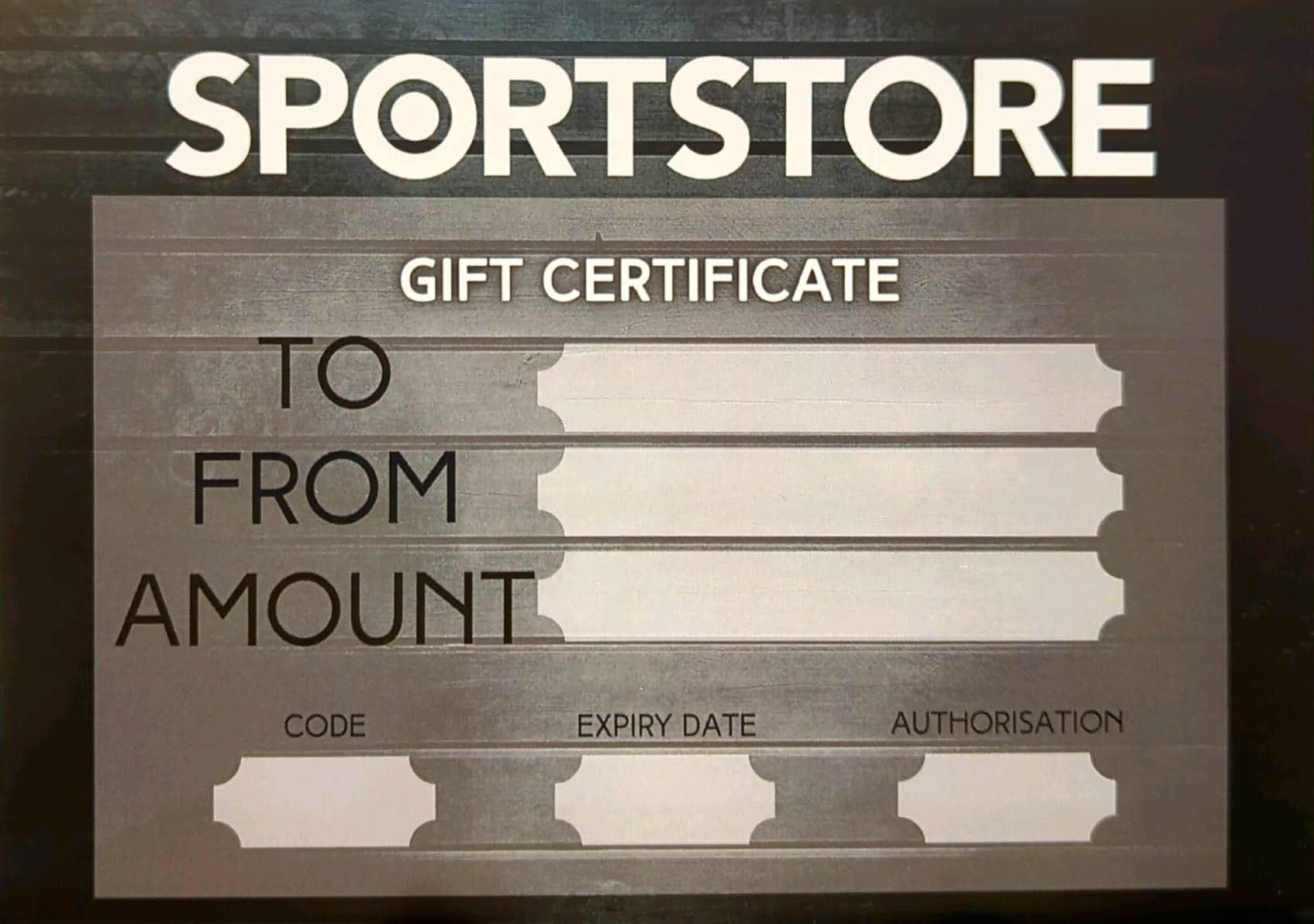 Sportstore Gift Card