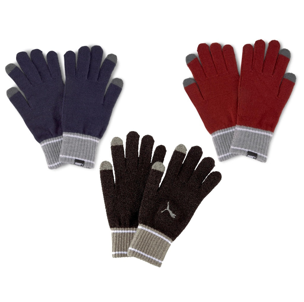 Puma deals knit gloves