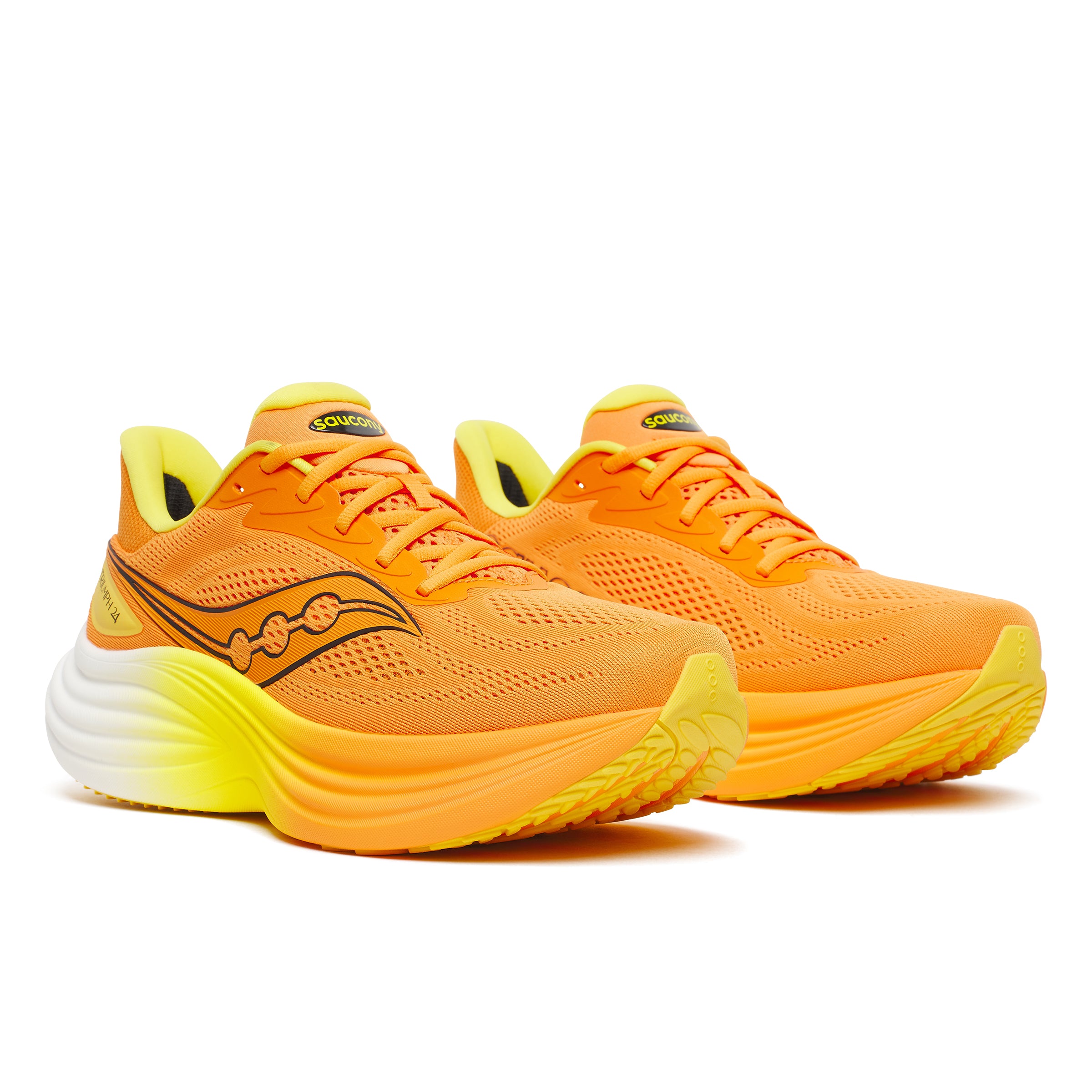 Saucony Triumph 24 Mens Running Shoes - Fuego