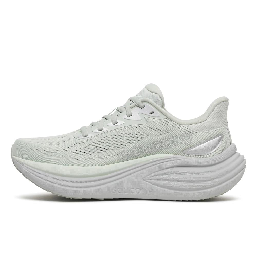 Saucony Triumph 24 Womens Running Shoes - Cast, medial side view