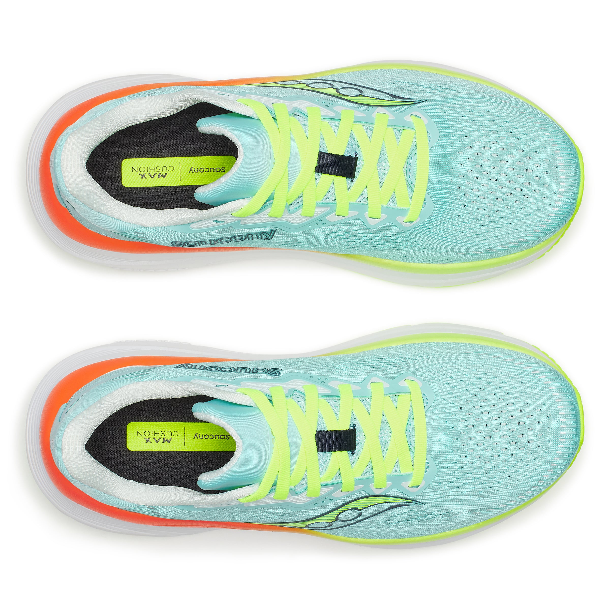 Saucony Guide 19 Womens Running Shoes - Splash/Citron