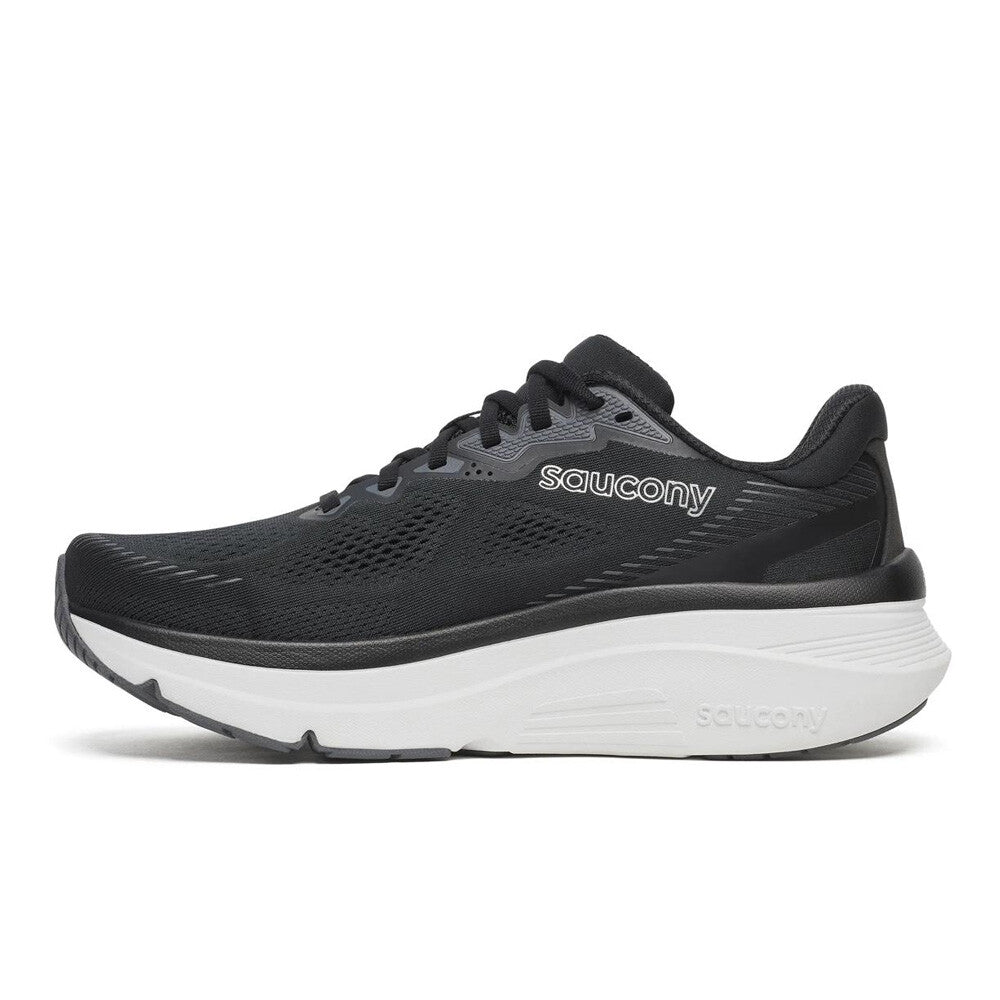 Saucony Guide 19 Mens Running Shoes - Black/Silver
