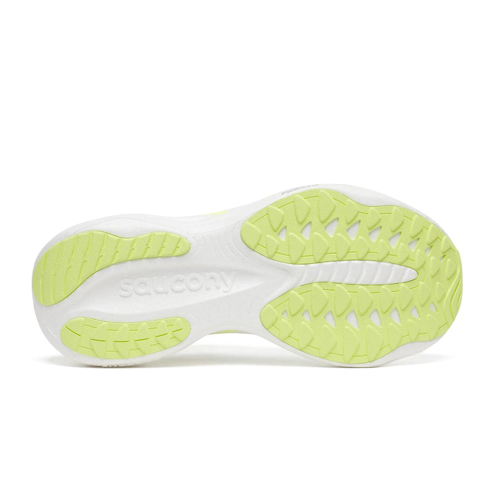 Saucony Ride 19 Womens Running Shoes - White/Tart
