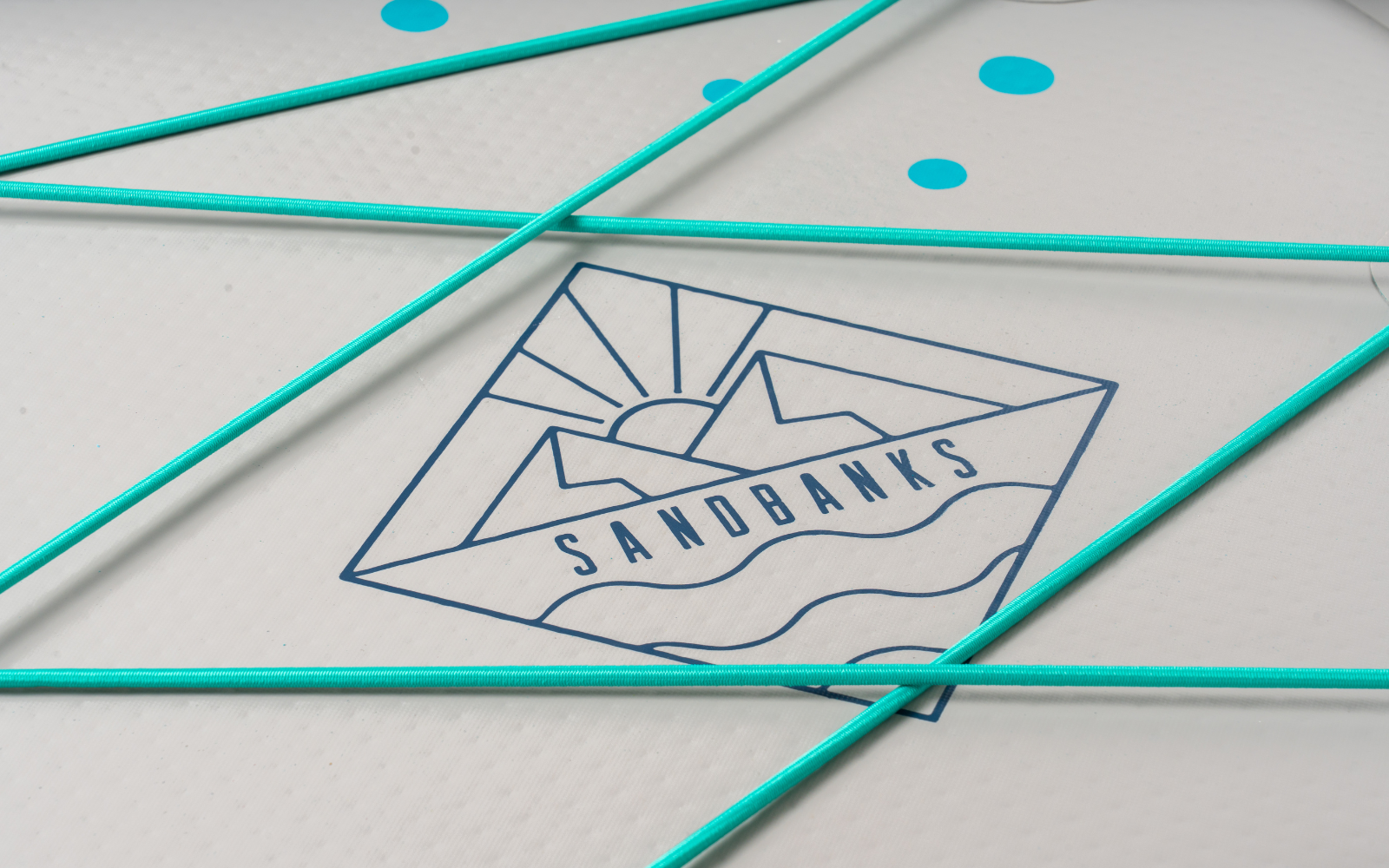 Sandbanks Style Ultimate 10'6'' x 32'' x 4.75'' iSUP Paddleboard package Turquoise