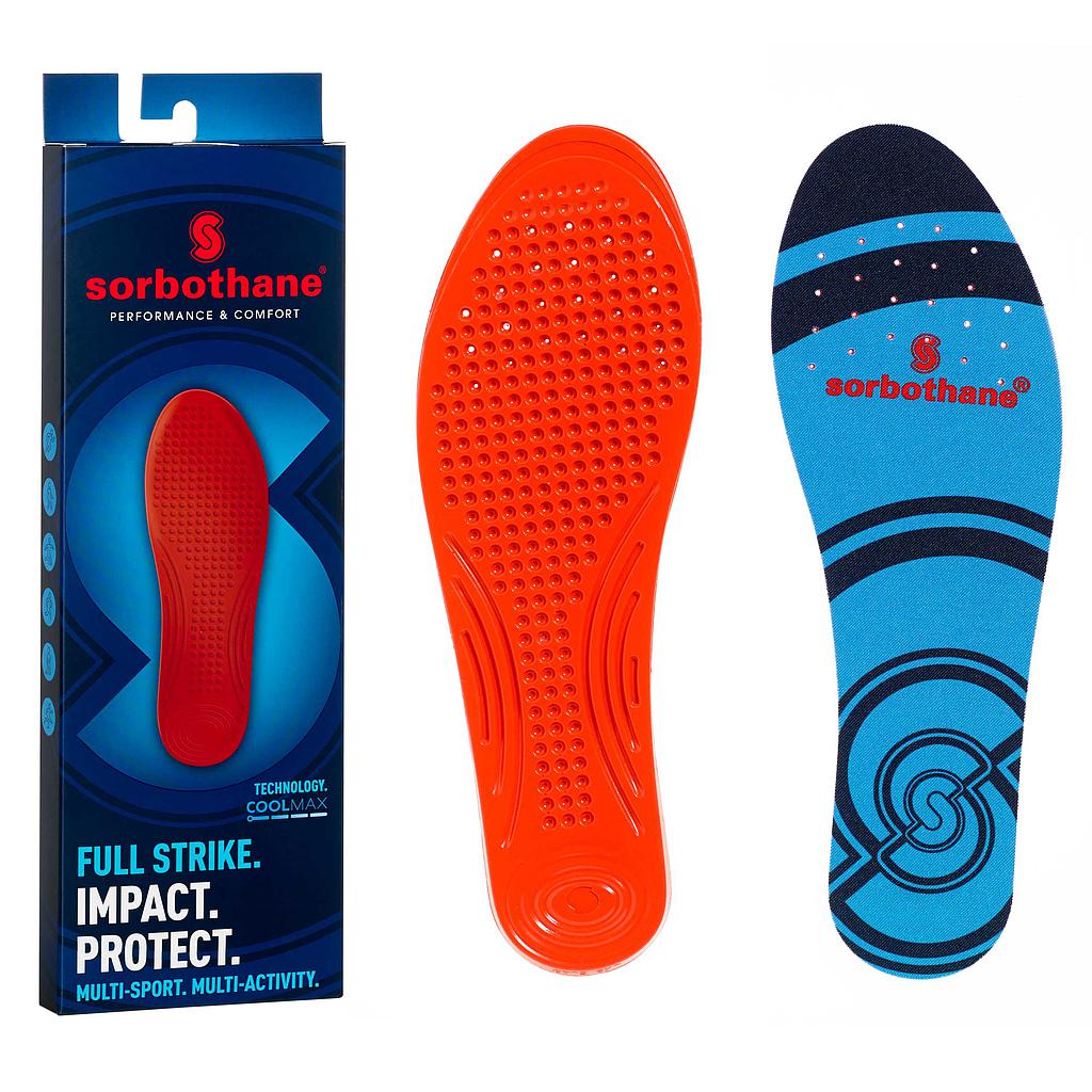 Sorbothane Full Strike Insoles | Comfortable Shock Absorbers