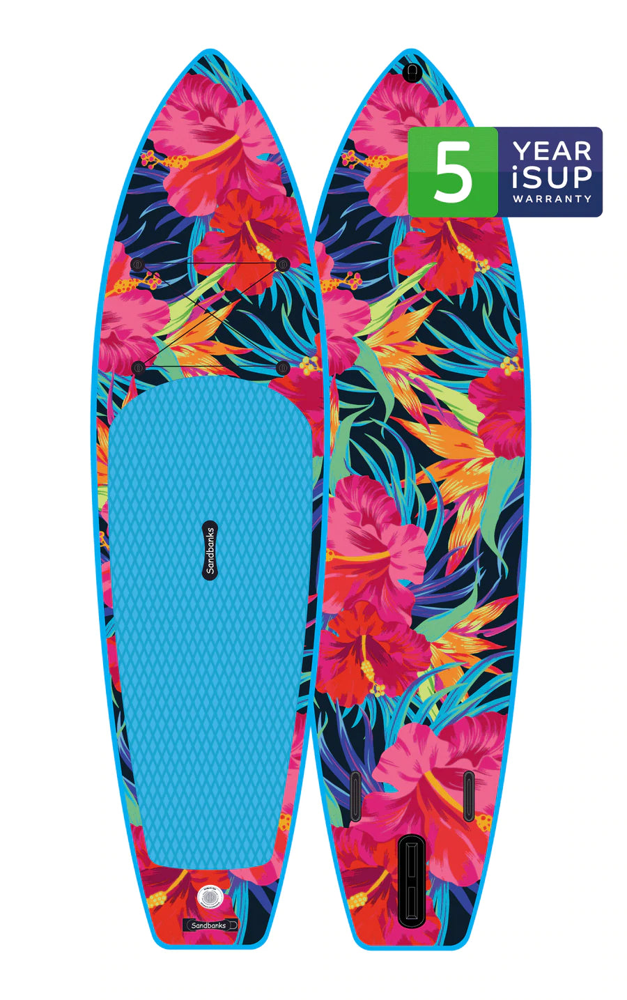 Sandbanks Ultimate Art 10'6'' Inflatable Paddle Board - 5 Year Warranty/Stylish/Quality/Balanced/Streamlined/Lightweight