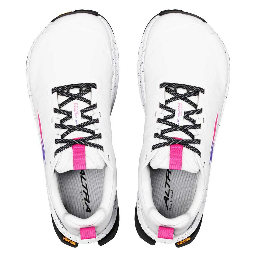 Altra Lone Peak 9 + Women's Running Shoes - Vaporous Grey/ Knockout Pink