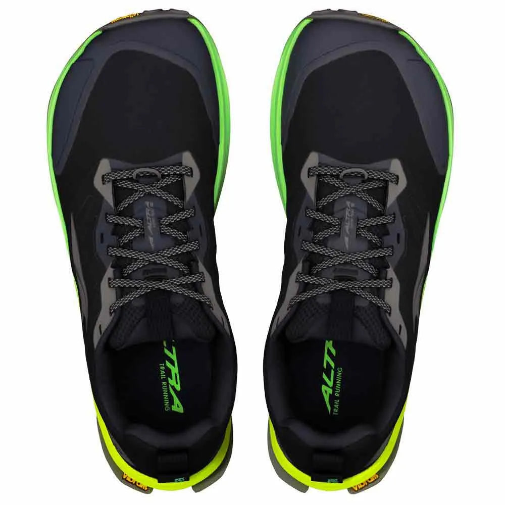 Altra Lone Peak 9+ Mens Running Shoe - Black/Dark Gull/Grey