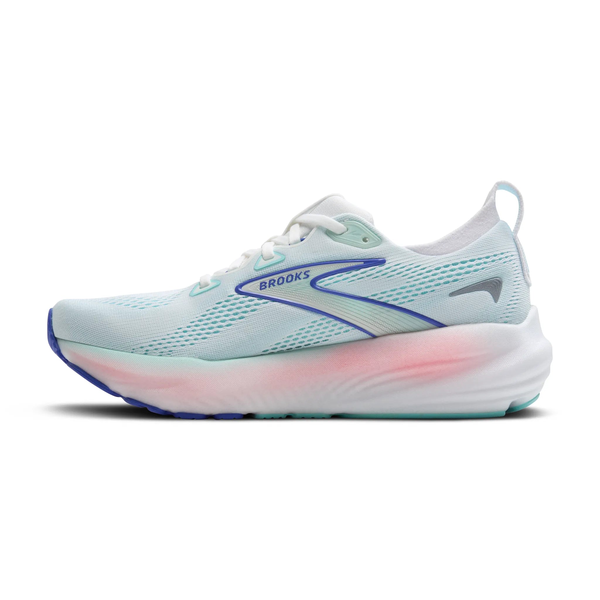 Brooks Glycerin 22 Womens Running Shoes - White/Blue