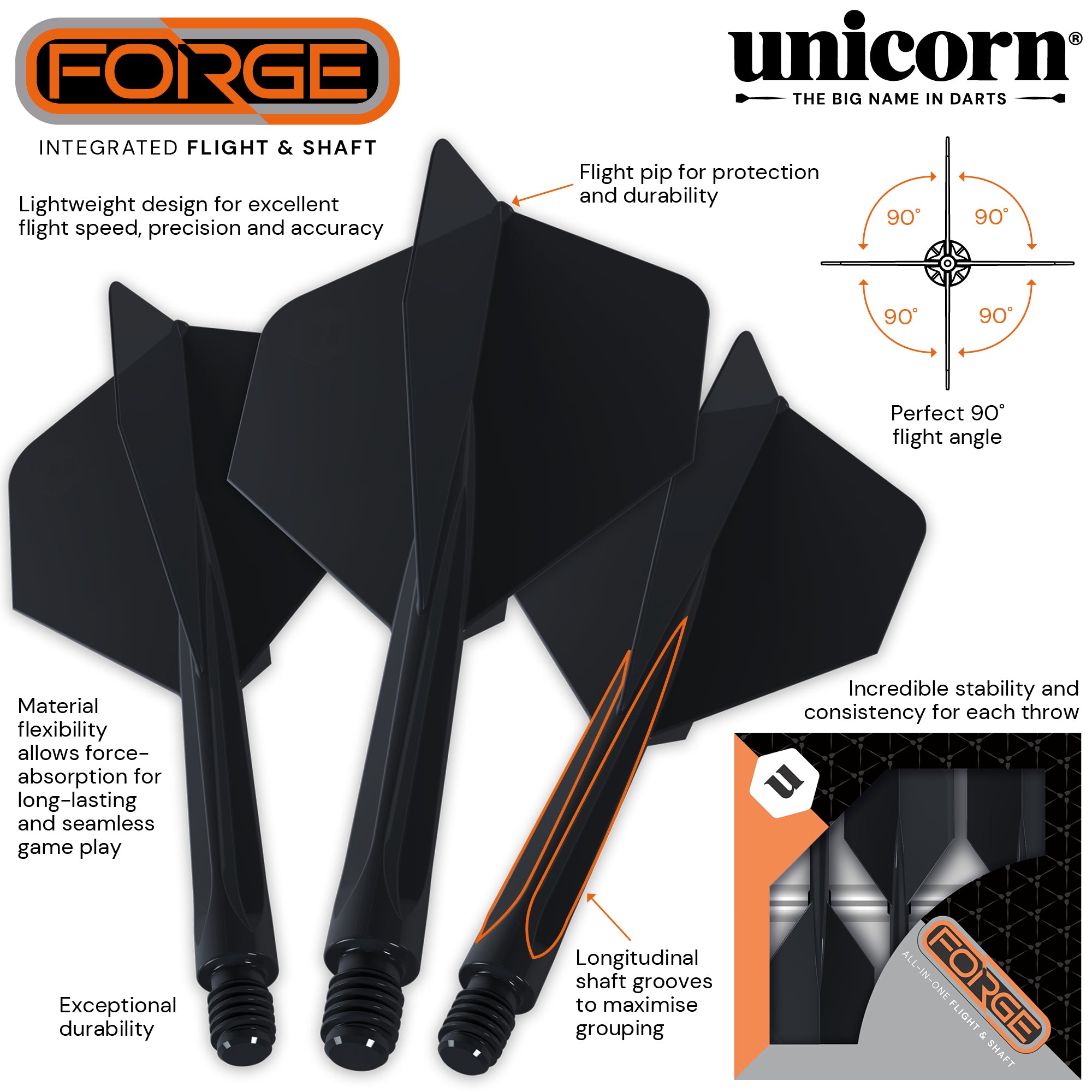 Unicorn Forge all in one Flight and Shaft