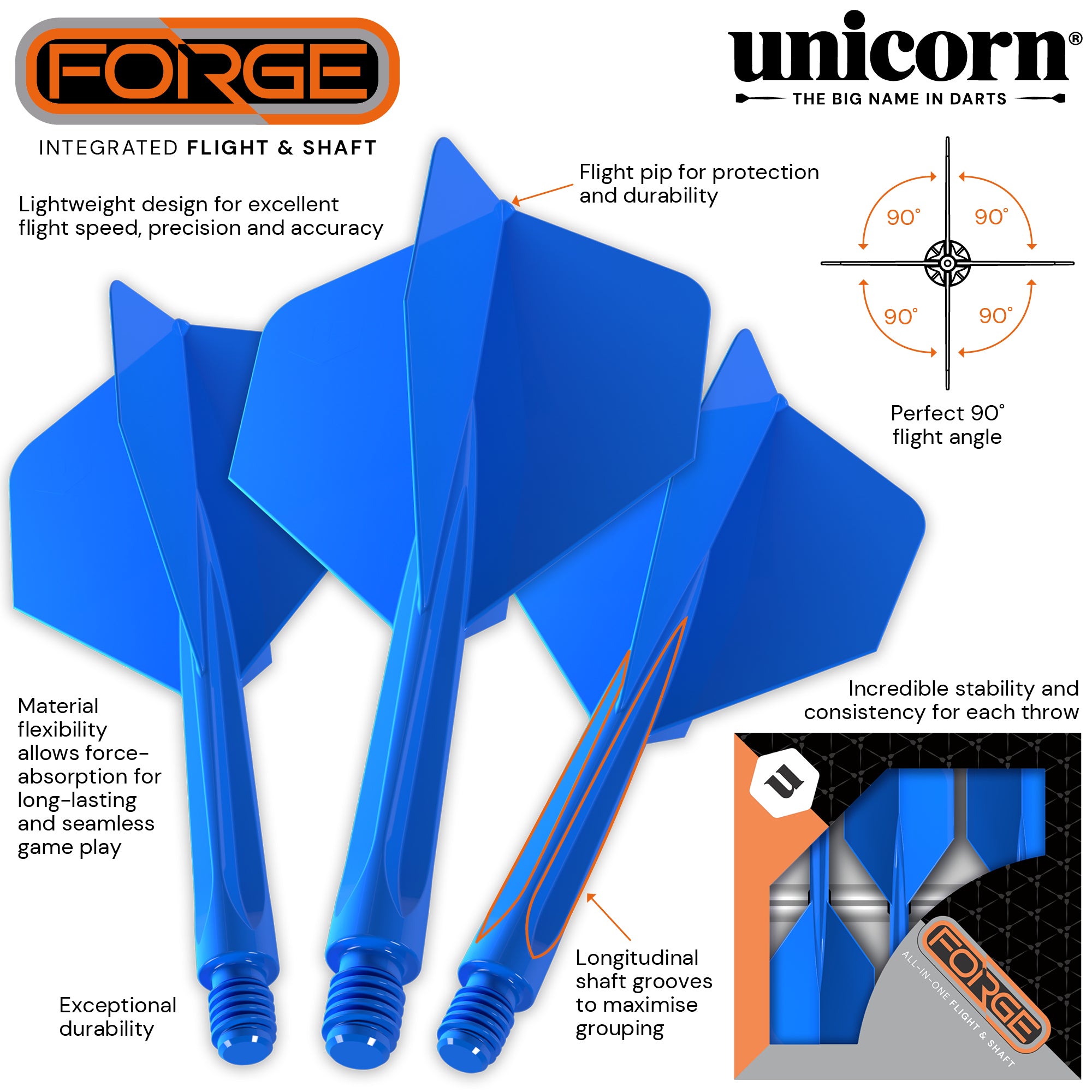 Unicorn Forge all in one Flight and Shaft