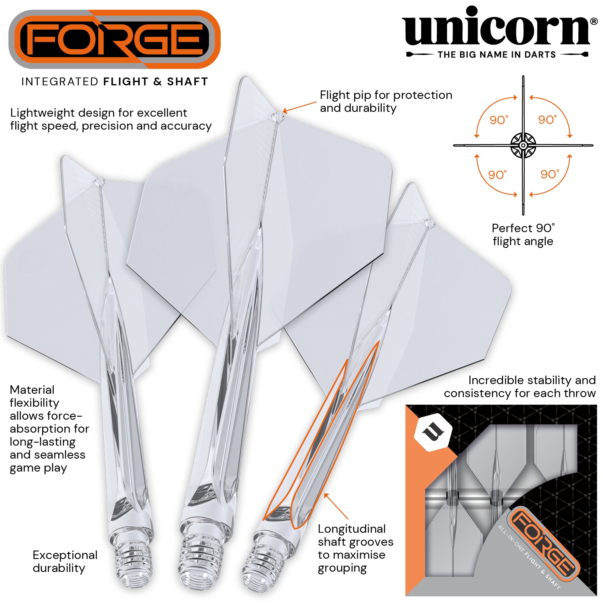 Unicorn Forge all in one Flight and Shaft