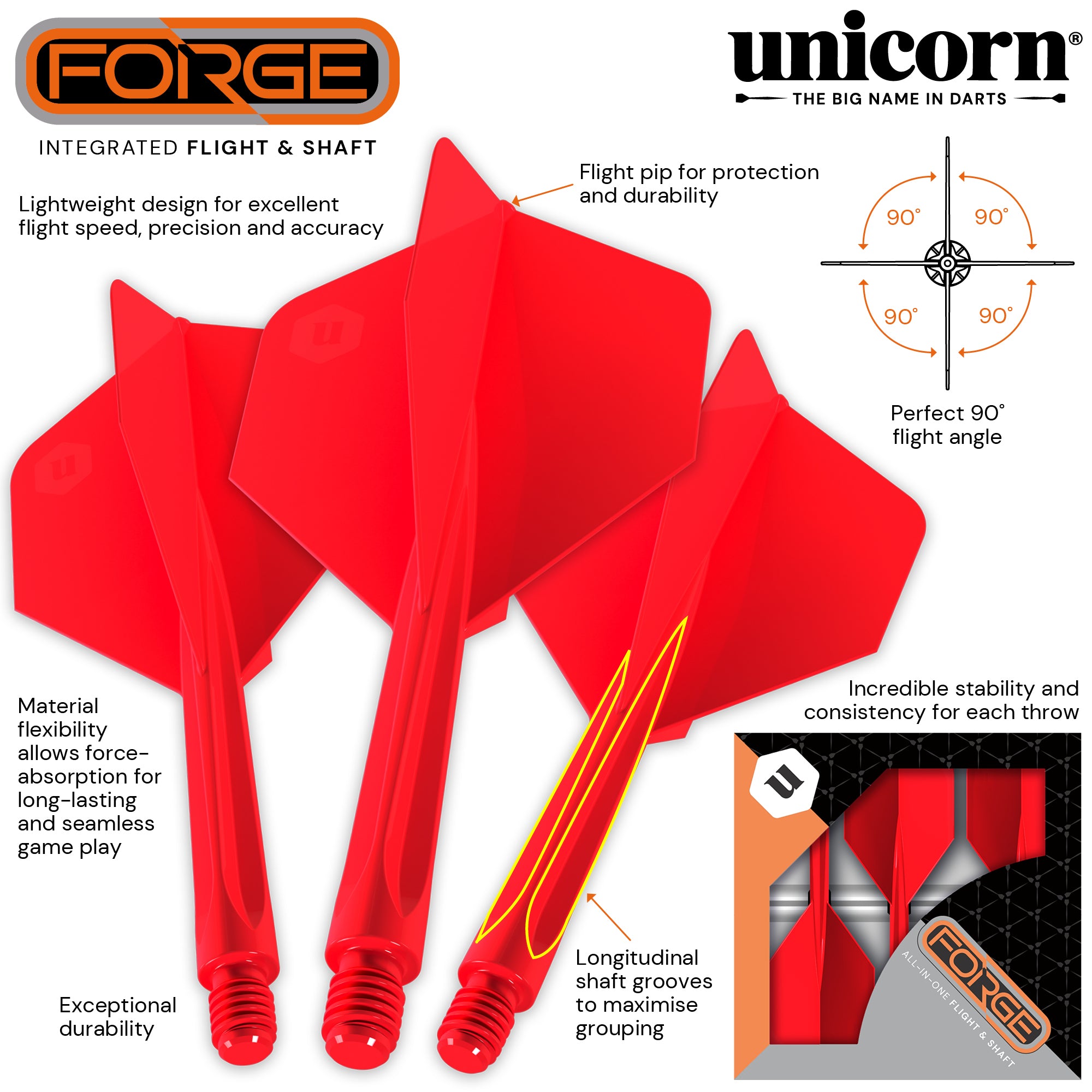 Unicorn Forge all in one Flight and Shaft