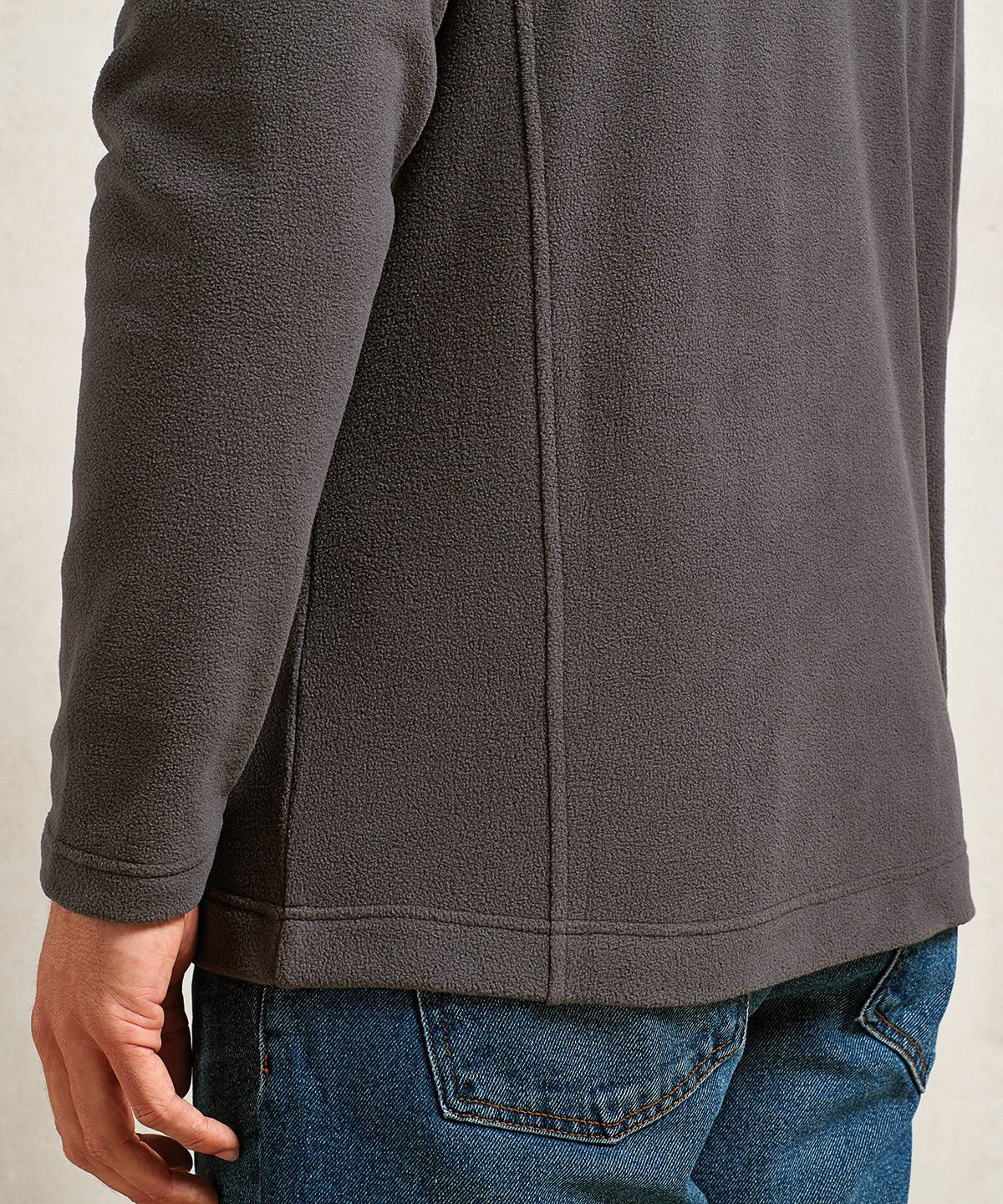 Unisex ‘Recyclight’ 1/4 zip micro fleece