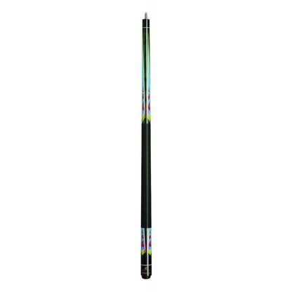 Powerglide Psychedelic 57" Pool Cue 10mm Tip